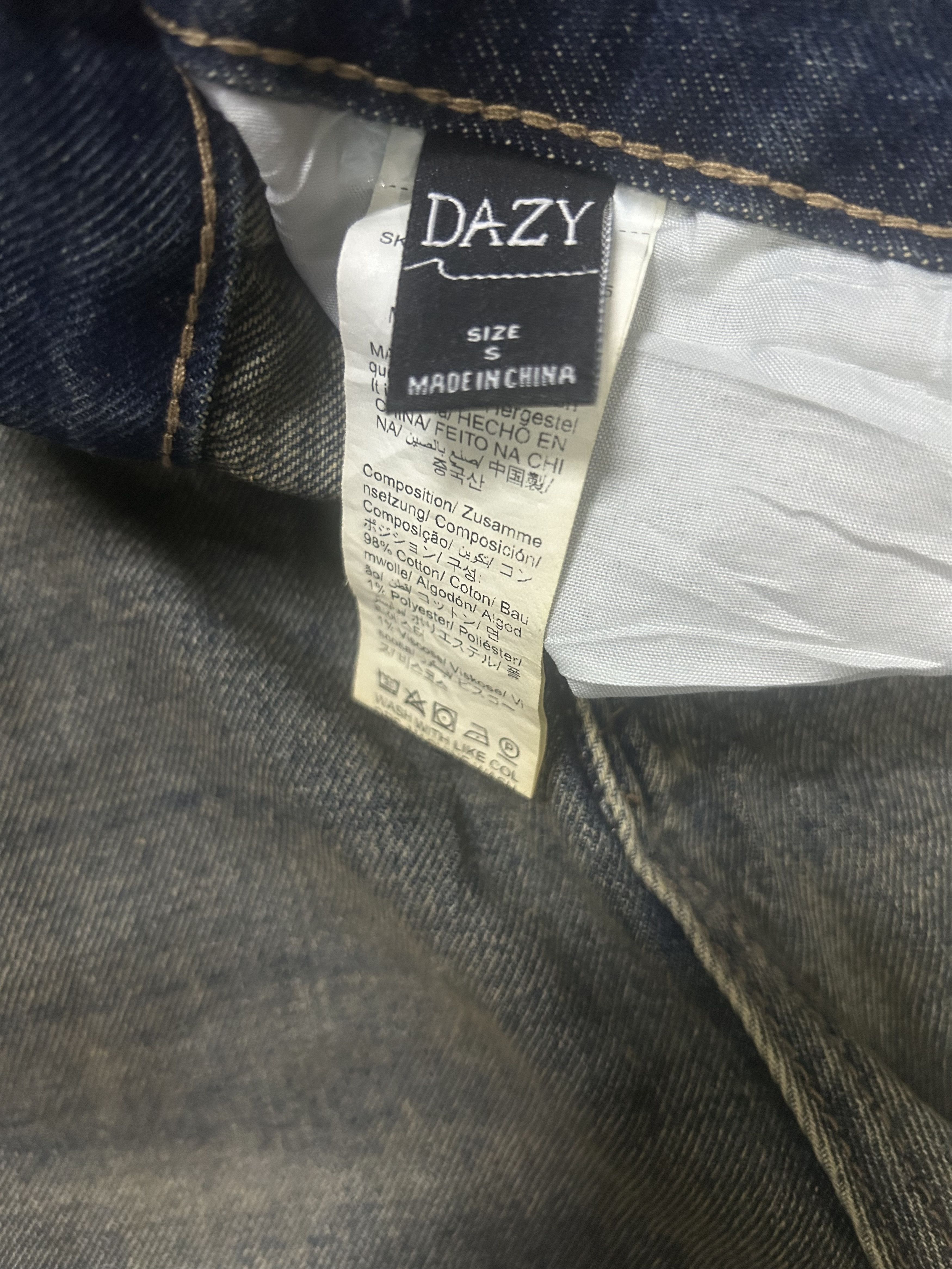 Dazy distressed balloon / flared jeans / bell bottom jeans