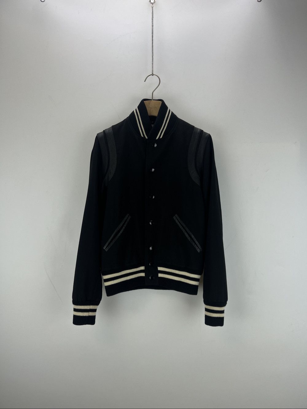 Saint Laurent Paris Saint Laurent Varsity Jacket Size 38 Size S / US 4 / IT 40 - 1 Thumbnail