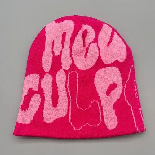 Other Y2K Beanie Hat Unisex Streetwear Vintage Avantgarde Size ONE SIZE - 3 Thumbnail