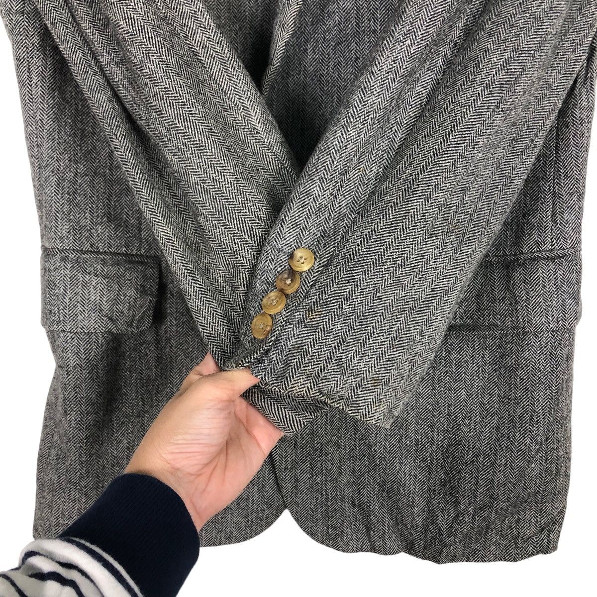 Burberry 🔥Vtg Burberrys Wool Casua Coats Jacket Double Breast Size US M / EU 48-50 / 2 - 13 Thumbnail