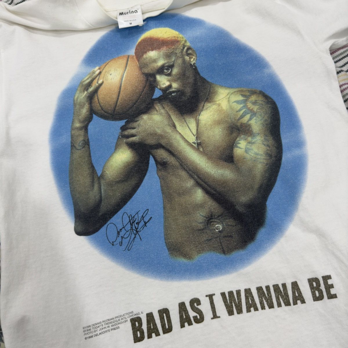 NBA × Vintage Vintage 1996 Dennis Rodman Murina USA ( M ) Size US M / EU 48-50 / 2 - 5 Thumbnail