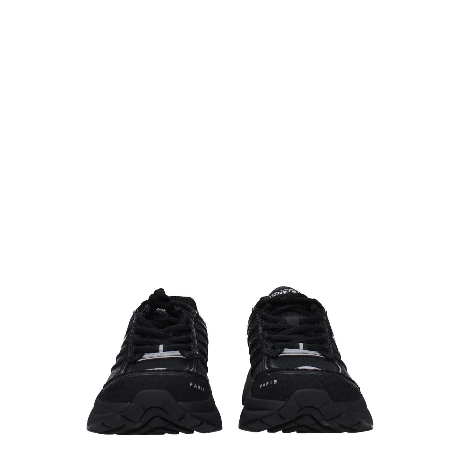 Kenzo ob1o1e1124 Fabric Sneakers in Black Size US 7 / IT 37 - 3 Thumbnail