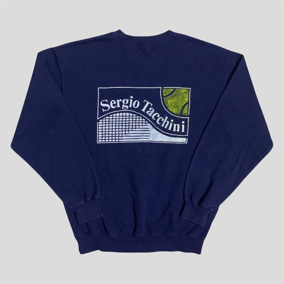 Sergio Tacchini Vintage Sergio Tacchini Sweatshirt Size US M / EU 48-50 / 2 - 2 Thumbnail