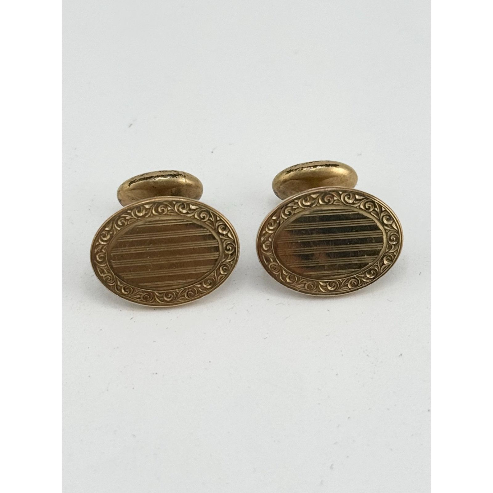 Vintage Vintage estate Krementz plated cuff links Size ONE SIZE - 2 Thumbnail