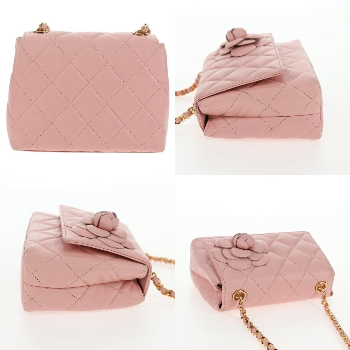 Chanel Chanel Matelasse Camellia Chain Shoulder Bag Size ONE SIZE - 3 Thumbnail