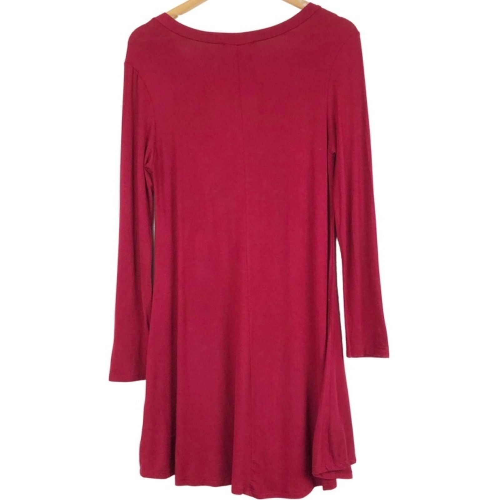 Other Entro Women’s Long Sleeve Casual Long V-Neck Shirt Blouse Size S / US 4 / IT 40 - 8 Thumbnail