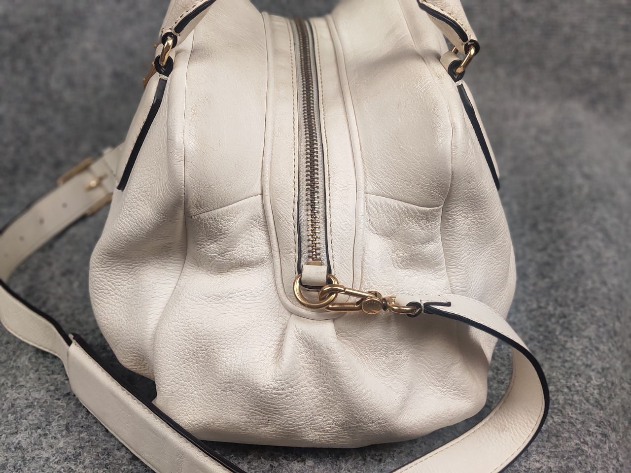 Marc by Marc Jacobs Marc Jacobs New Q Baby Groovee satchel HandBag Leather Size ONE SIZE - 6 Thumbnail