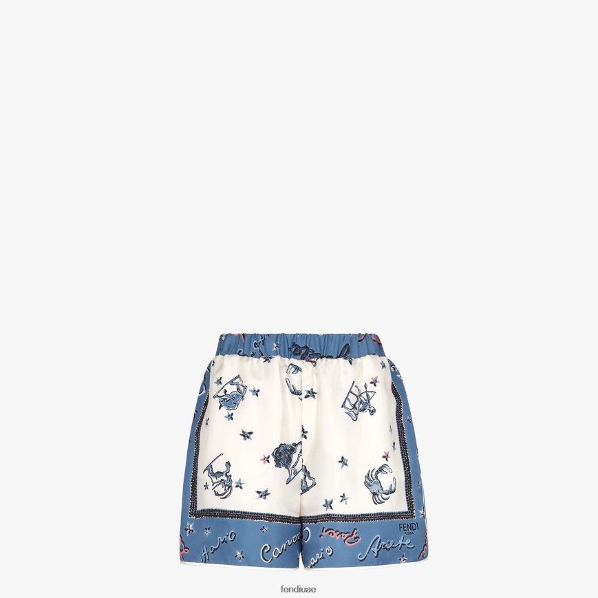 Fendi o1loc1c0824 Shorts in Multicolor Size 27" / US 4 / IT 40 - 1 Thumbnail