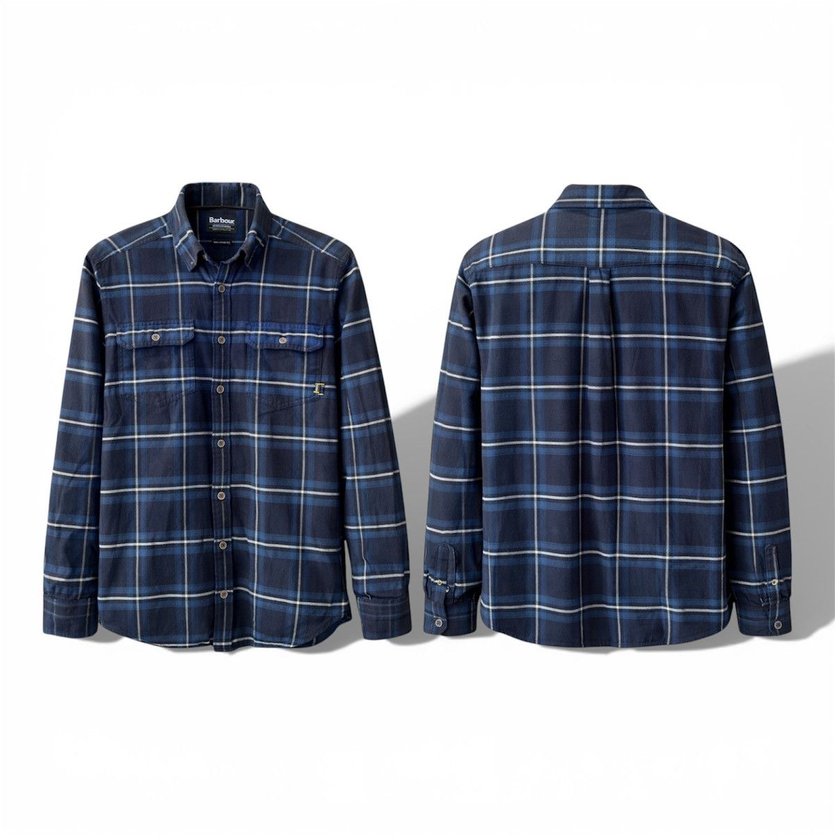 Barbour BARBOUR INTERNATIONAL ENGLAND FLANNEL CASUAL SHIRT BUTTON L Size US L / EU 52-54 / 3 - 2 Thumbnail