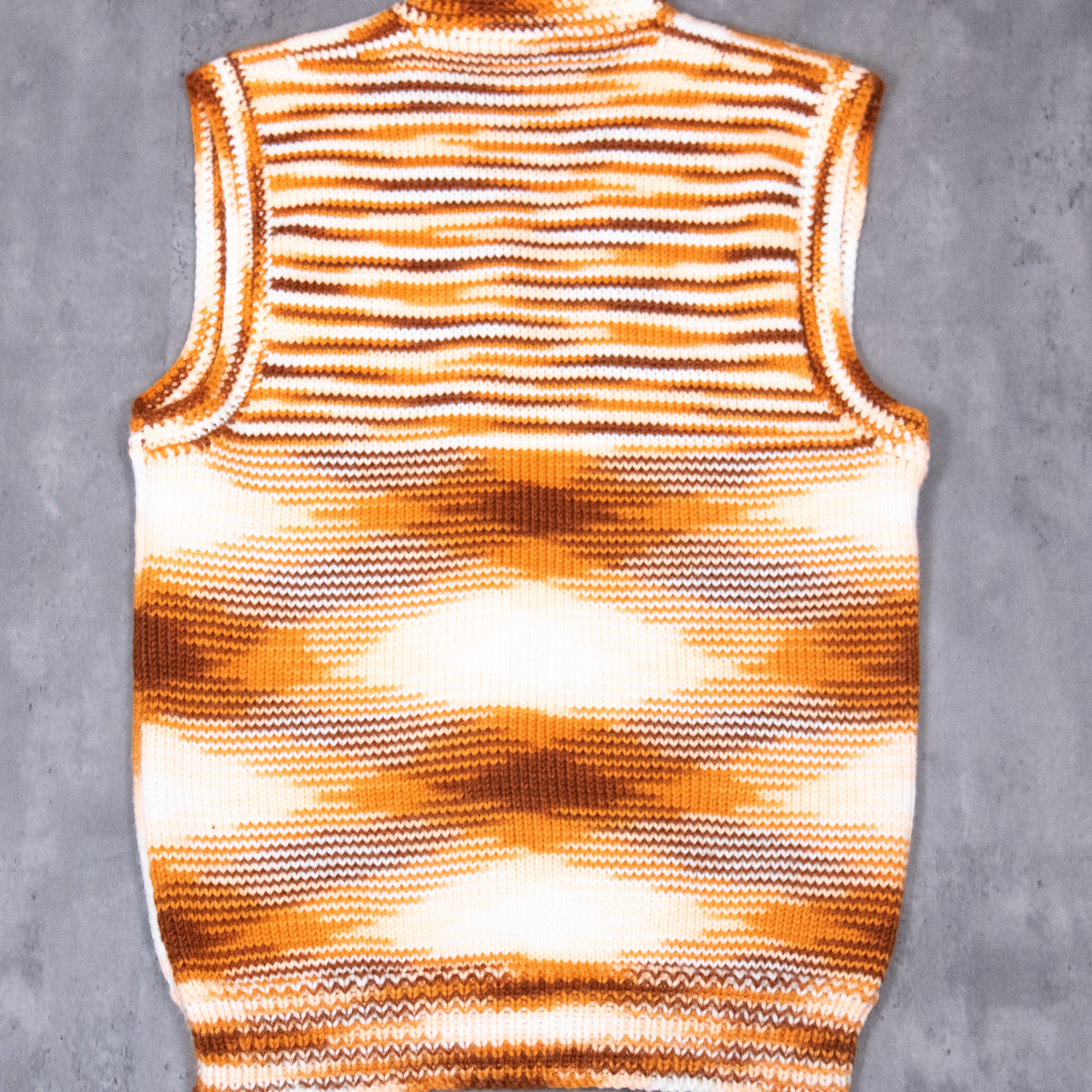 Handmade Vintage 1990's Handmade Gradient Lil Yachty Sweater Vest Size US S / EU 44-46 / 1 - 5 Thumbnail
