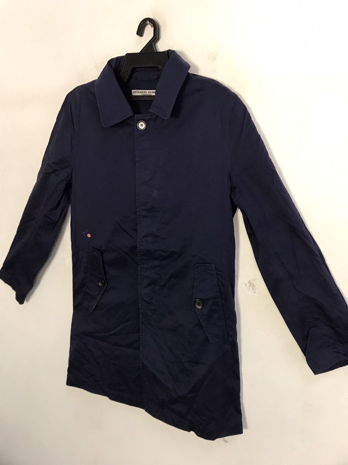 Katharine Hamnett London 90s Katharine Hamnett London Mongomery Brisbane Trench Coat Size M / US 6-8 / IT 42-44 - 3 Thumbnail