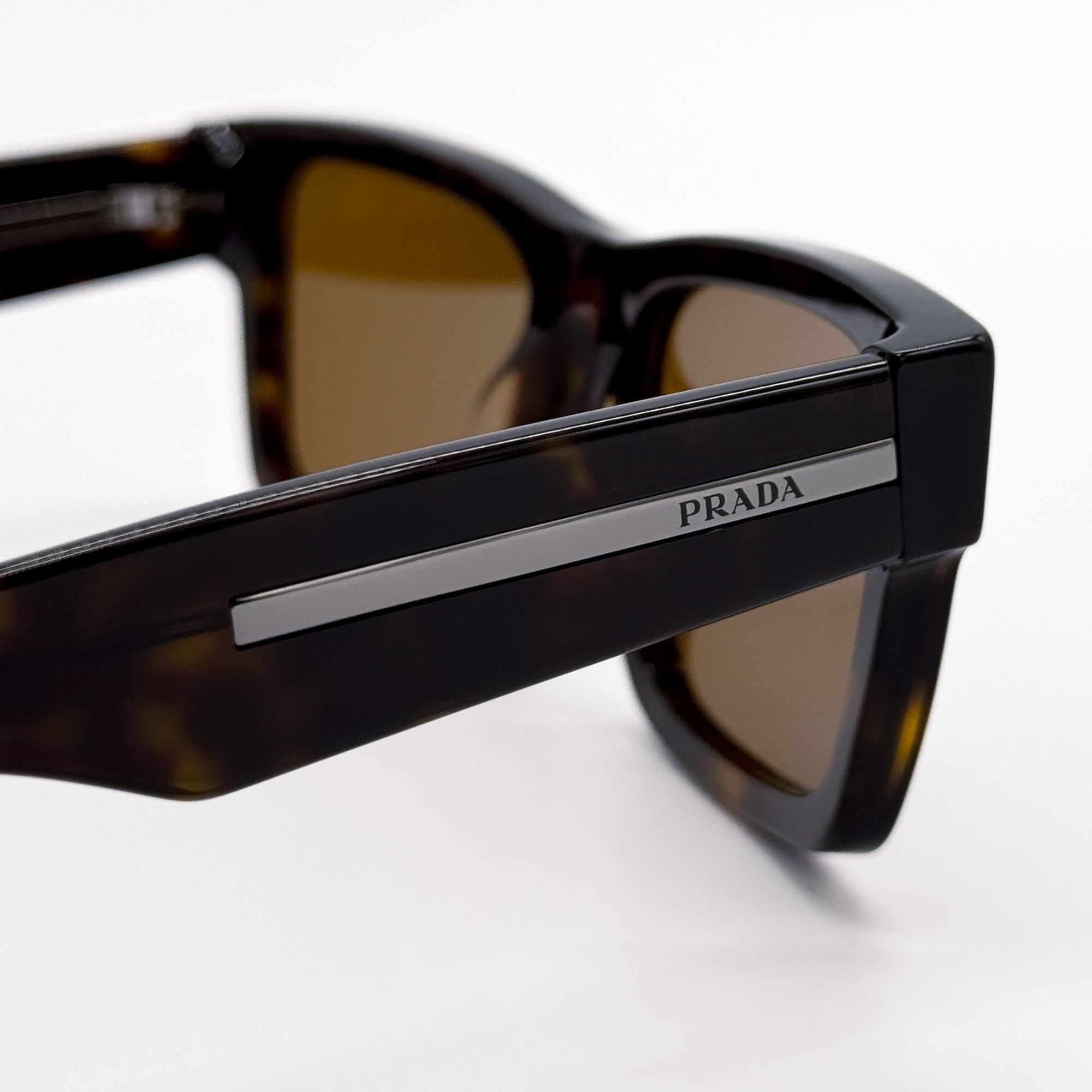 Prada NEW PRADA SUNGLASSES PR25ZS 2AU0B0 SQUARE HAVANA Size ONE SIZE - 6 Thumbnail