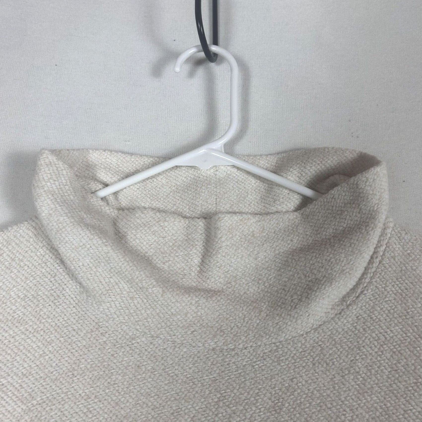 J.Crew J.Crew Mercantile Womens Long Sleeve Knit Sweater XS White Mock Neck Pullover Casual Knit Size XS / US 0-2 / IT 36-38 - 2 Thumbnail