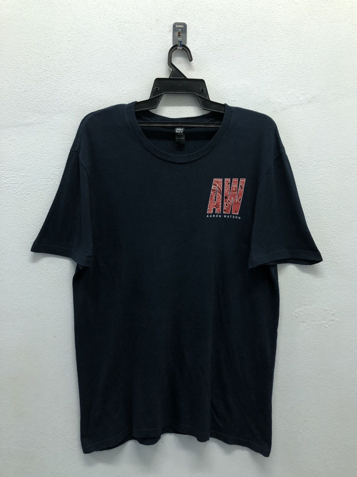 Vintage Vintage Aaron Watson Red Bandana T-Shirt Size US L / EU 52-54 / 3 - 2 Thumbnail