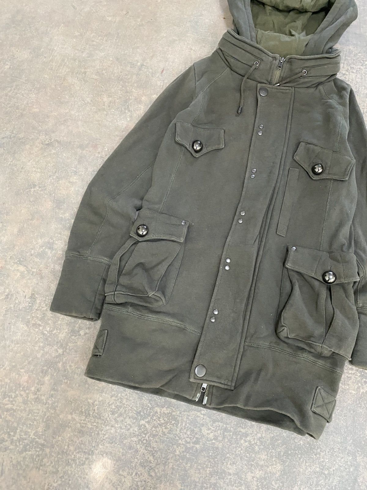 Le Grande Bleu (L.G.B.) Vintage CC Cross Bono Long Jacket Military Lgb punk grunge Size US S / EU 44-46 / 1 - 4 Thumbnail