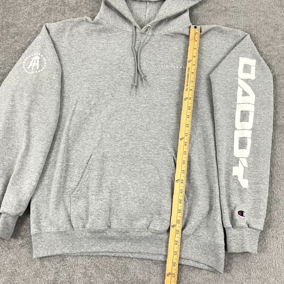 Champion BARSTOOL Call Her Daddy Hoodie Champion Adult Large Gray Sweatshirt Podcast Size US L / EU 52-54 / 3 - 4 Thumbnail
