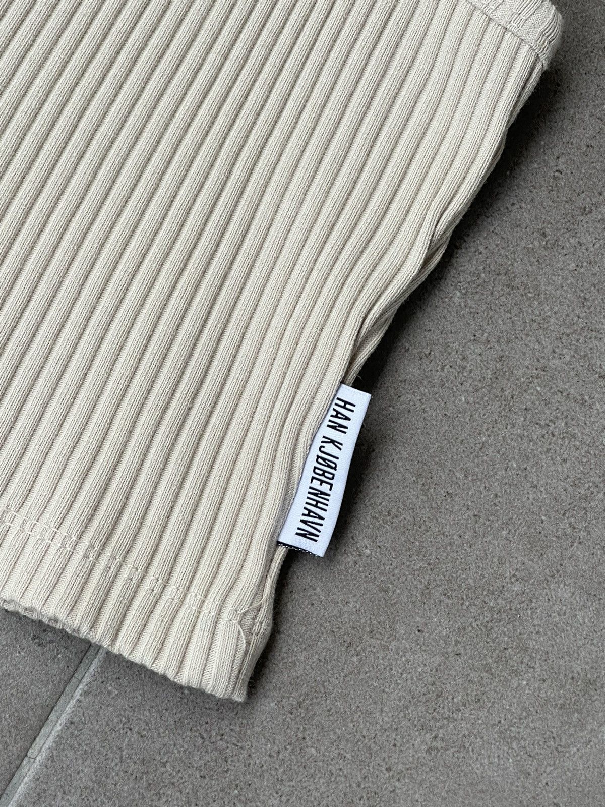 Han Kjobenhavn !DS! SS23 Han Kjobenhavn Cropped Racer Beige Top Size M / US 6-8 / IT 42-44 - 7 Thumbnail