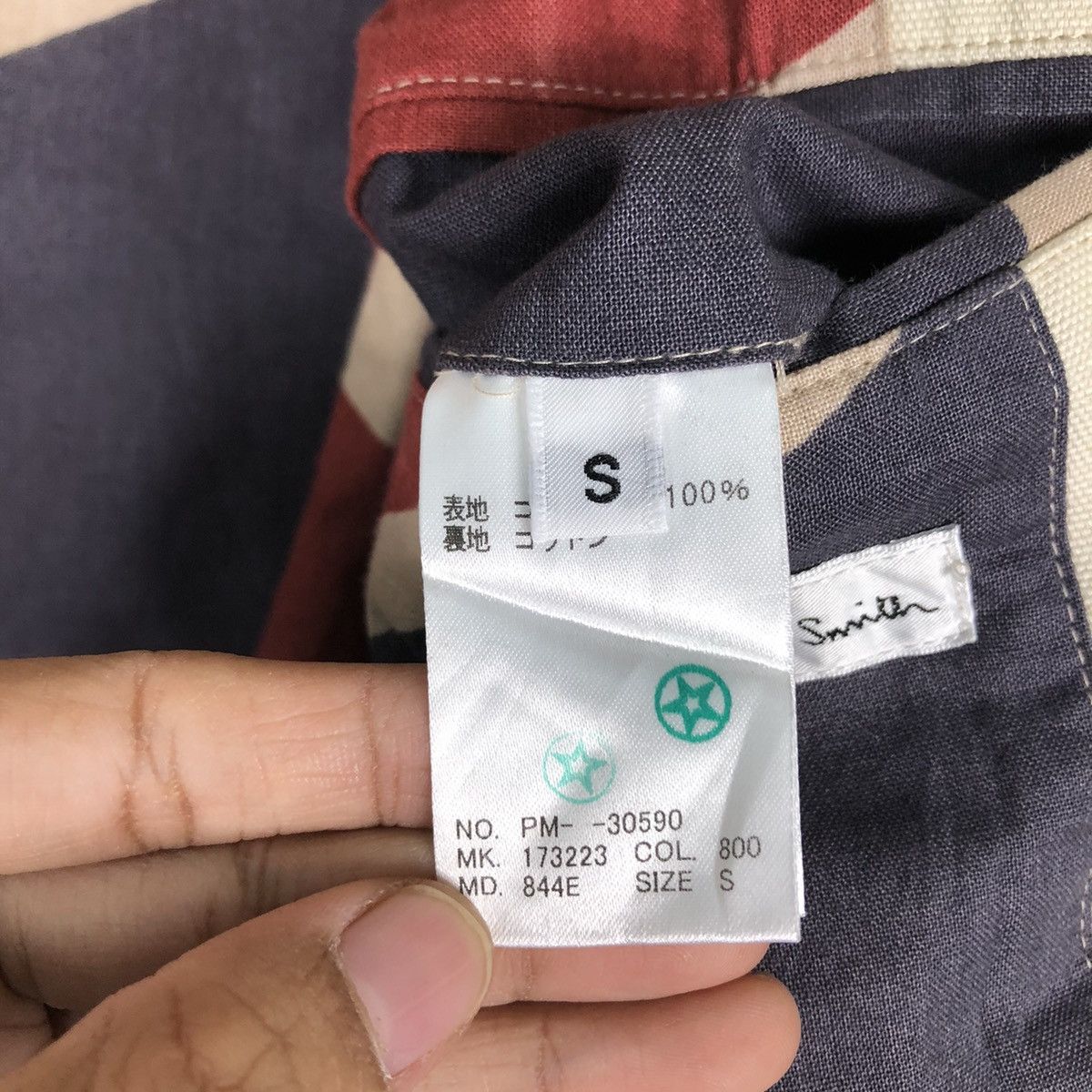 Japanese Brand 🔥Vintage Chore Jacket Paul Smith Big Flag United Kingdom Size US S / EU 44-46 / 1 - 18 Thumbnail