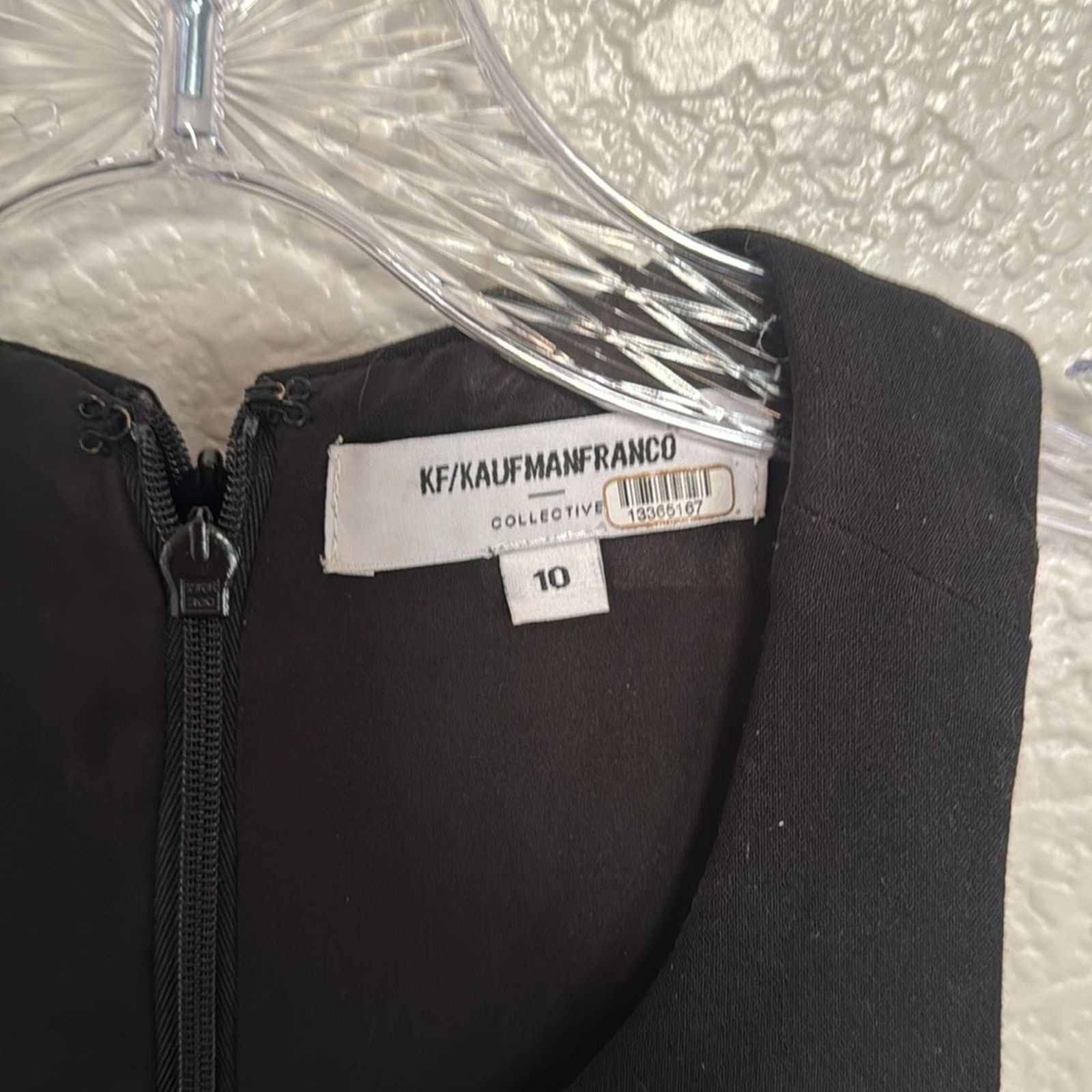 Other KF/ KAUFMANFRANCO Collective Layer Halter Dress Sleeveless Size L / US 10 / IT 46 - 3 Thumbnail