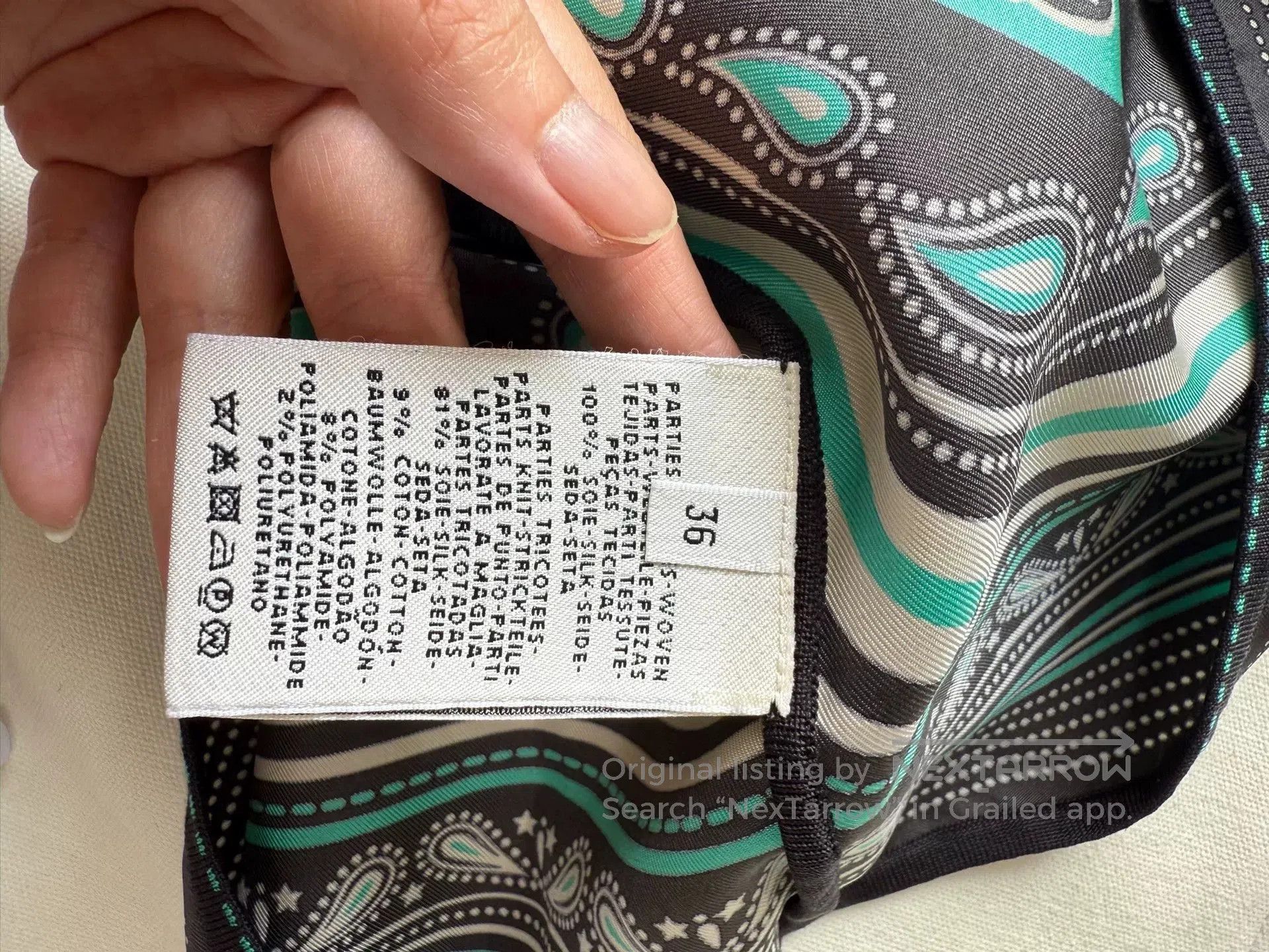 Hermes Hermes Silk Pencil Skirt Size 36. Size US 36 / EU 52 - 7 Thumbnail