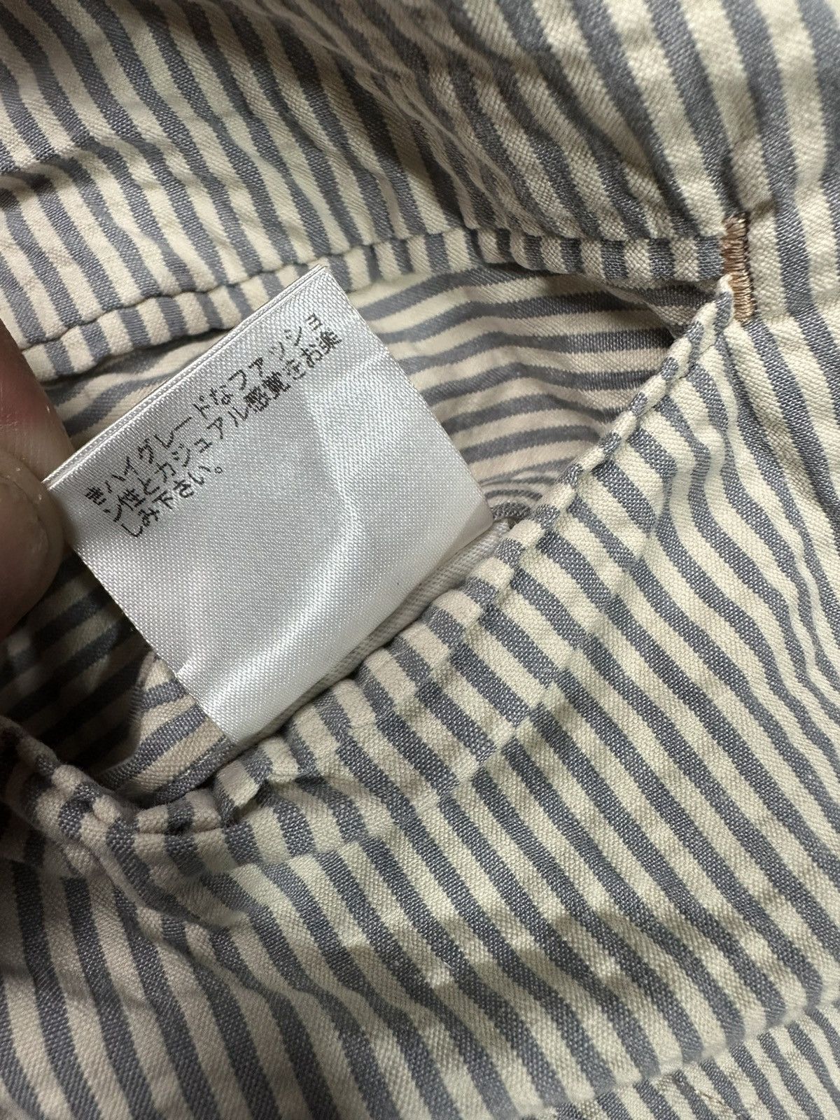 Paul Smith Paul Smith Seersucker Stripe Blazer Size 38R - 13 Thumbnail