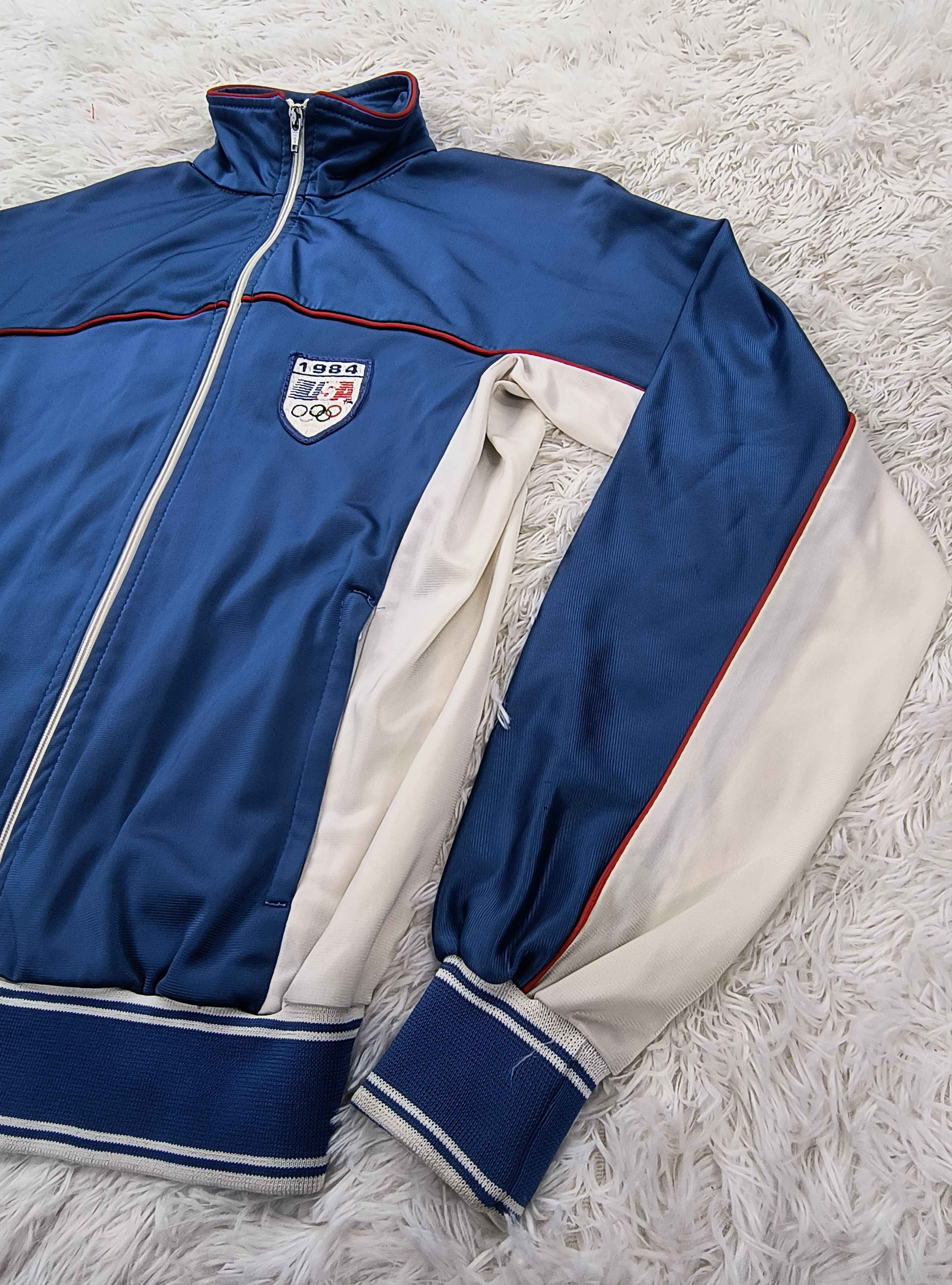 Levi's Vintage Levi's USA Olympics 1984 track jacket Size US M / EU 48-50 / 2 - 3 Thumbnail