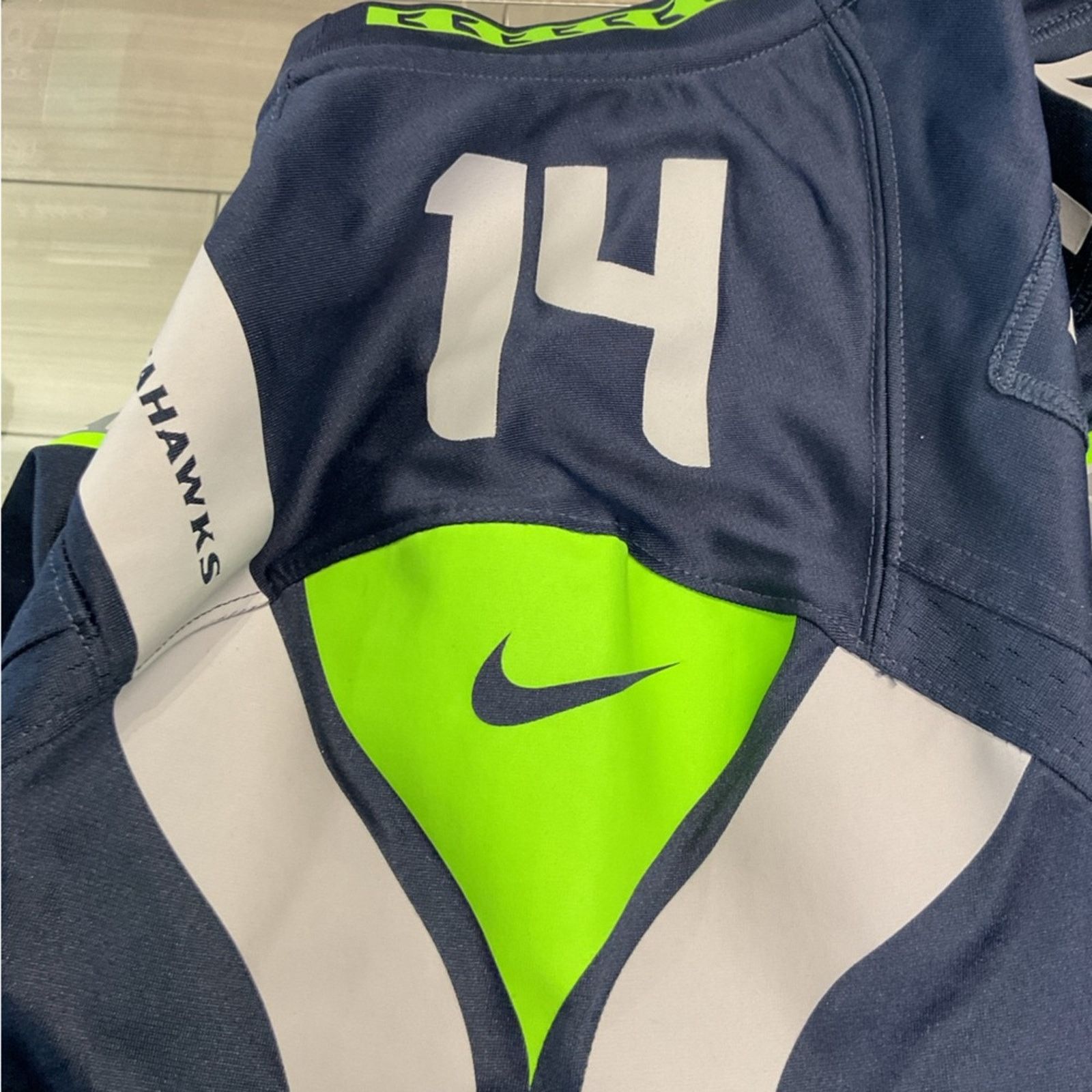 Nike Nike Seattle Seahawks Metcalf #14 NFL Jersey Size US L / EU 52-54 / 3 - 5 Thumbnail