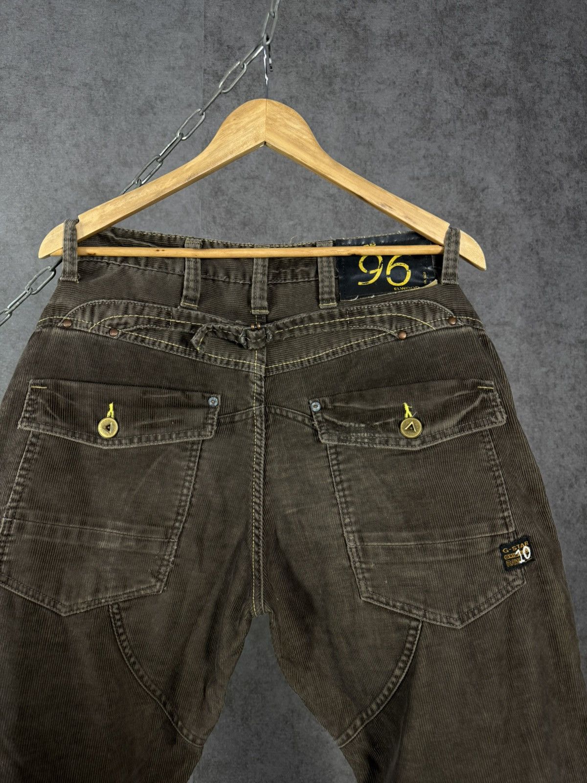 G-Star G Star vintage designer velvet biker pants Size US 32 / EU 48 - 7 Thumbnail