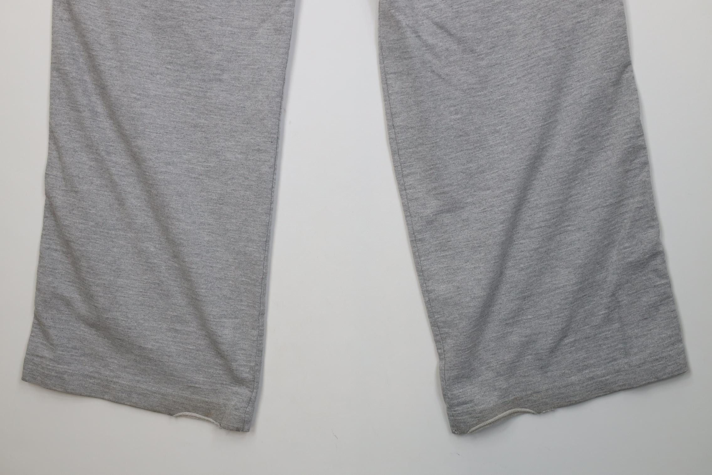 Tommy Hilfiger Vintage 90s Y2K Tommy Hilfiger Wide Leg Sweatpants Gray Size 34" / US 12 / IT 48 - 12 Thumbnail