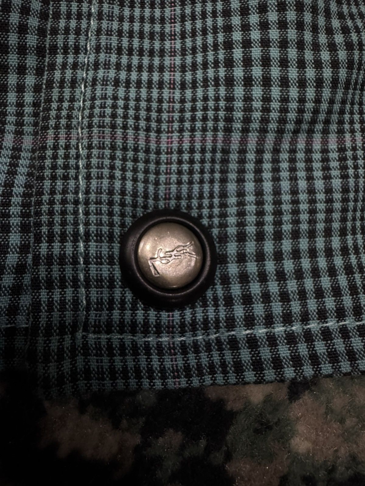 Yves Saint Laurent YVES SAINT LAURENT SPORTS WEAR HOUNDSTOOTH JACKET Size US XL / EU 56 / 4 - 5 Thumbnail