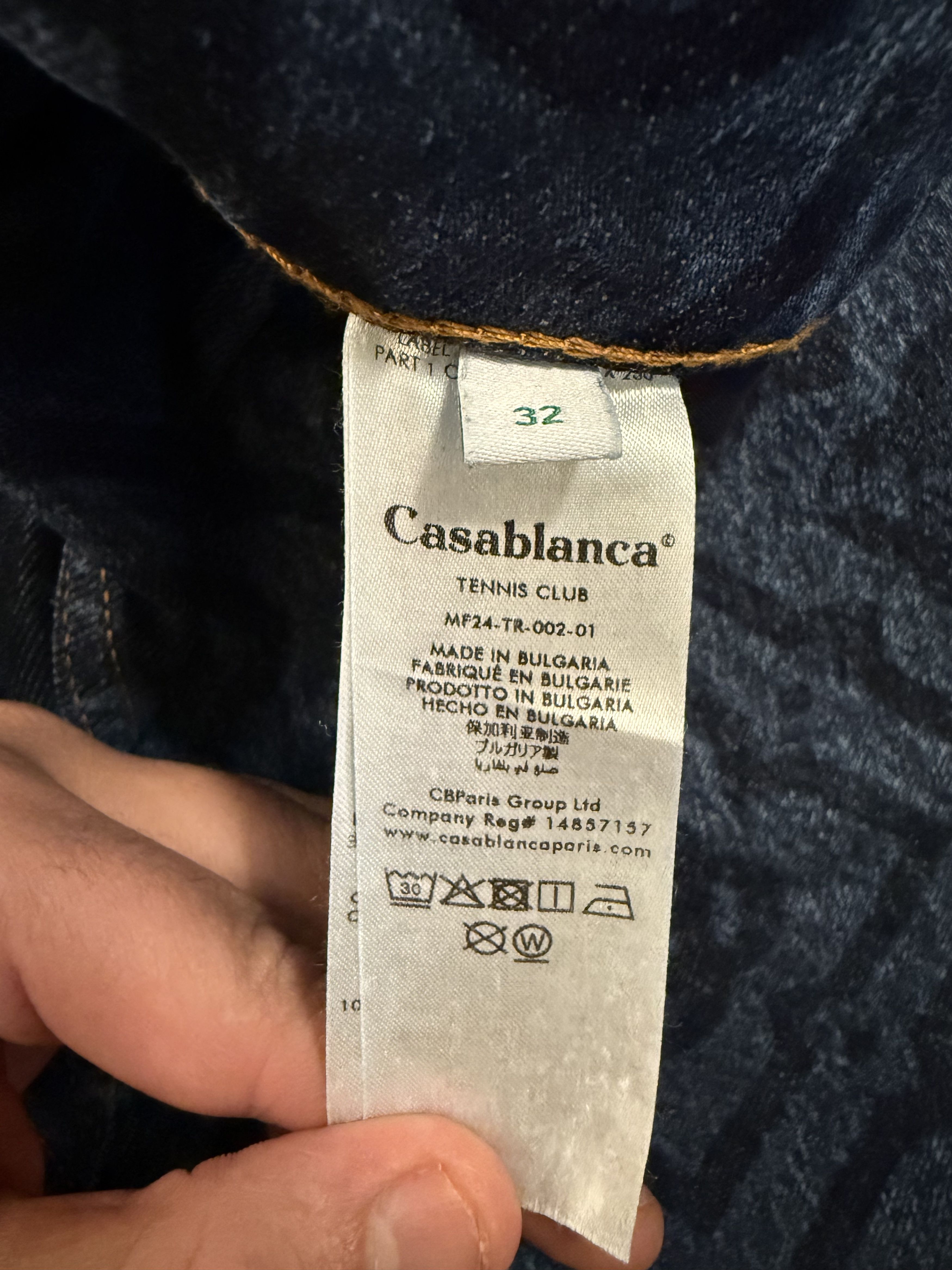 Casablanca *MSG TO OFFER* Casablanca Denim Jeans - Laser Monogram Size US 32 / EU 48 - 5 Thumbnail