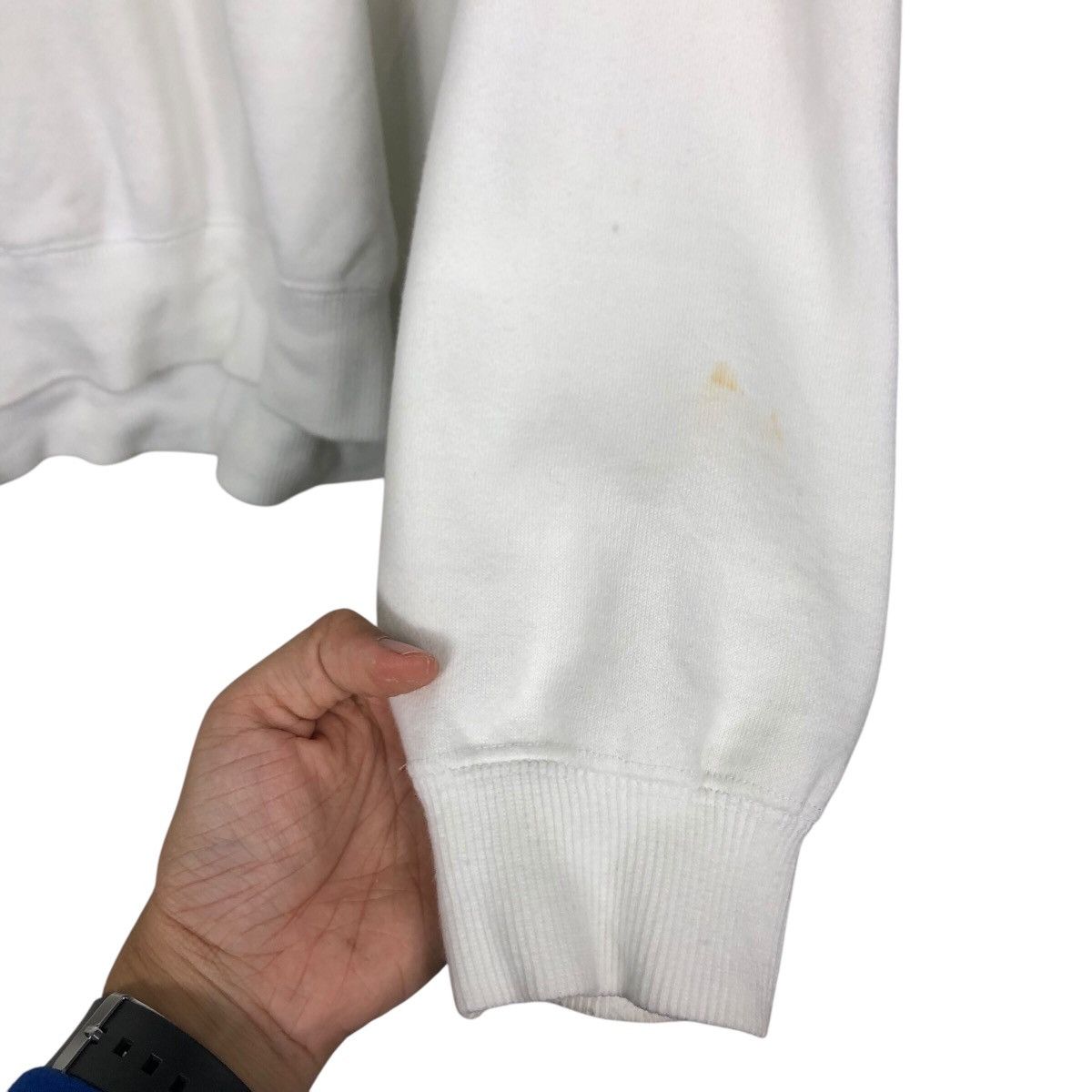 Facetasm × Japanese Brand × Seditionaries 📌Rich White Sweatshirt Facetasm Japan Small Parts Zipper Size US M / EU 48-50 / 2 - 12 Thumbnail