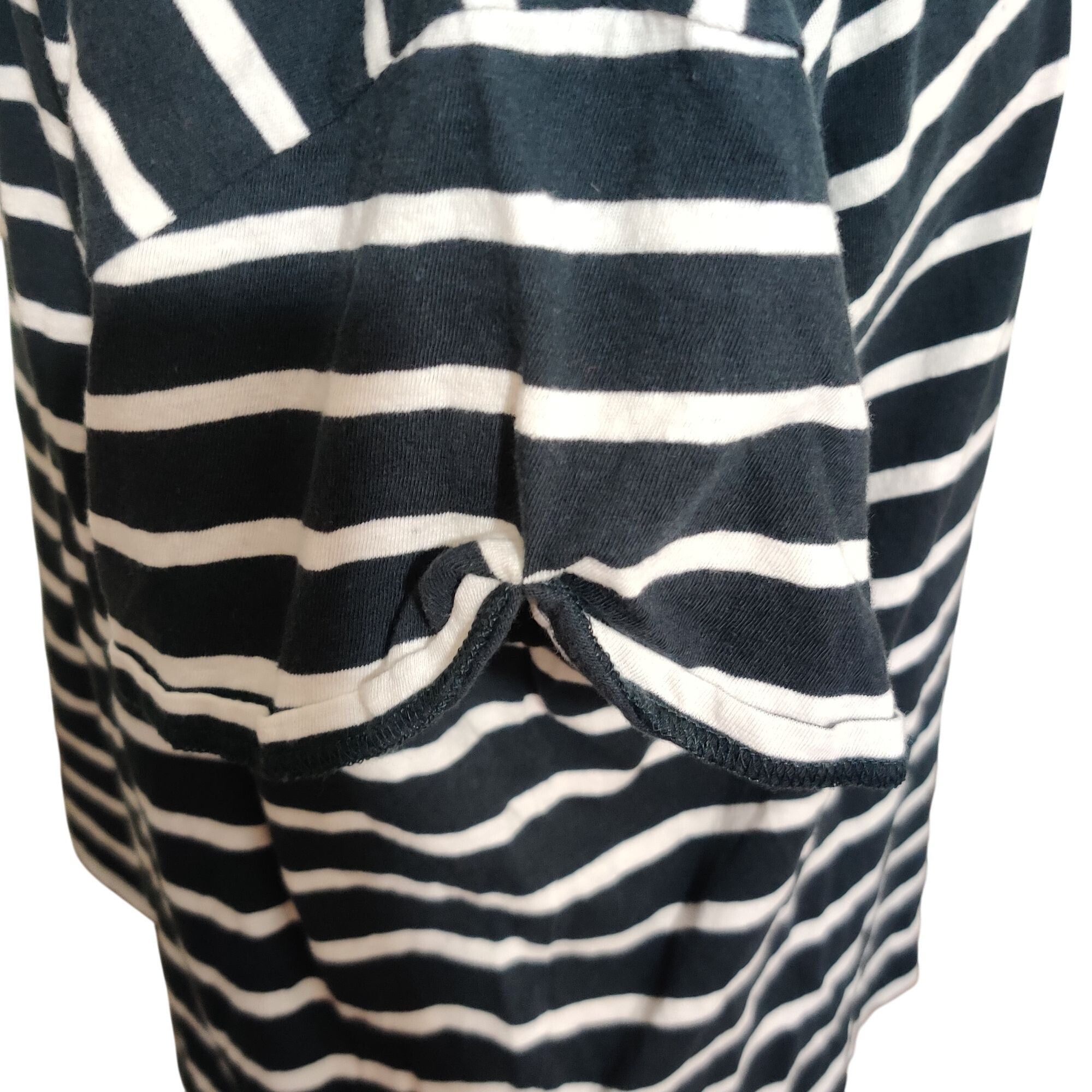 Other Free Assembly XXL Striped T-Shirt Black White Boxy Fit Soft Size XXL / US 16-18 / IT 52-54 - 4 Thumbnail