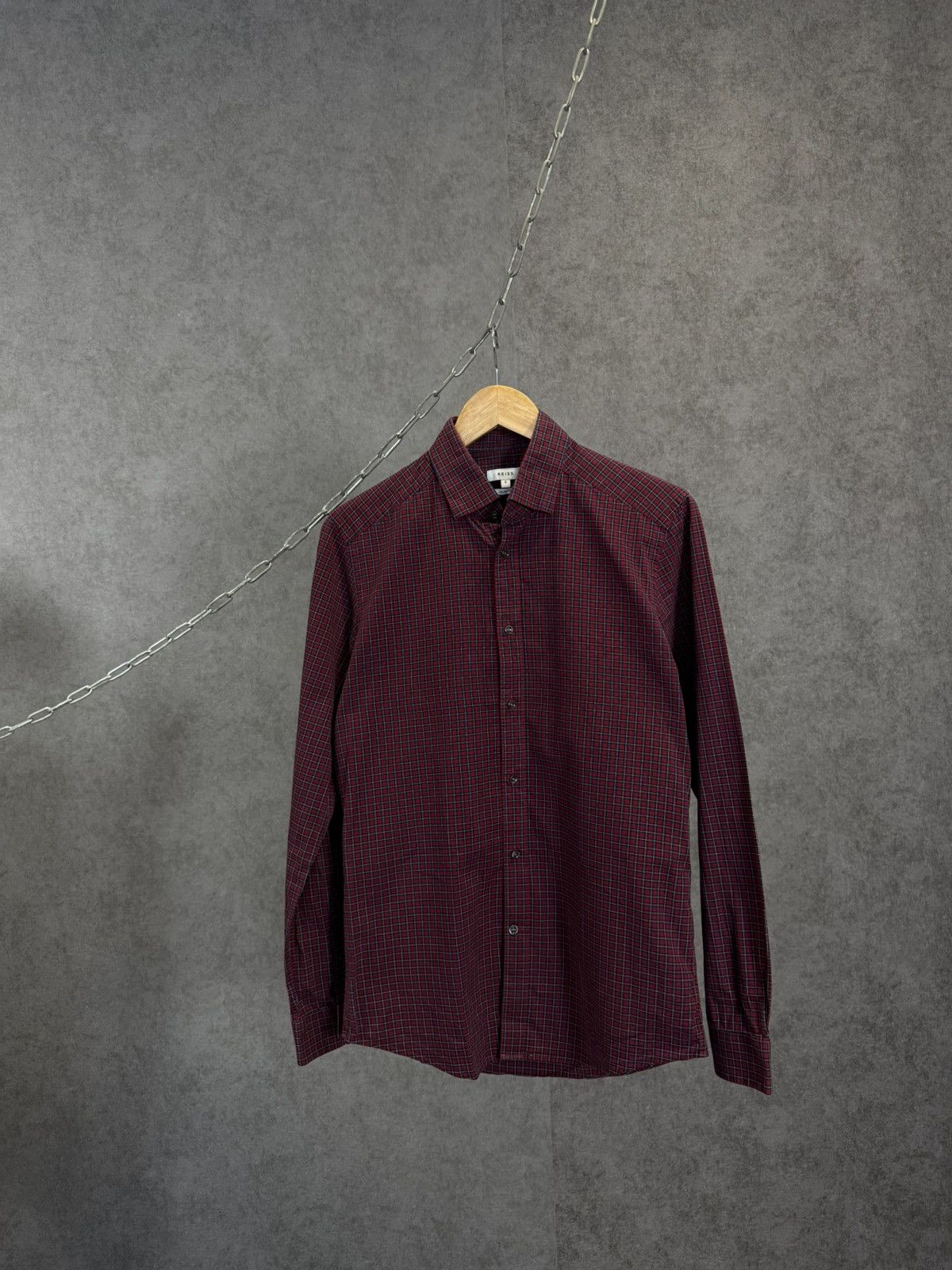 Reiss Reiss designer checkered shirt Size US S / EU 44-46 / 1 - 1 Thumbnail