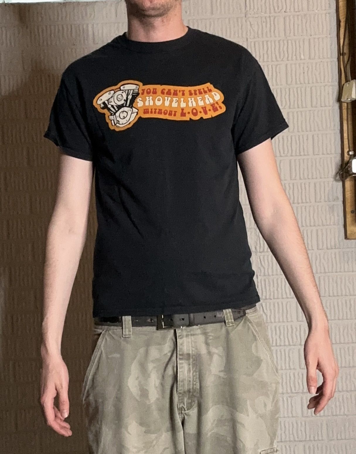 Vintage Vintage Shovel-head Motorcycle Engine T Shirt Size US M / EU 48-50 / 2 - 1 Thumbnail