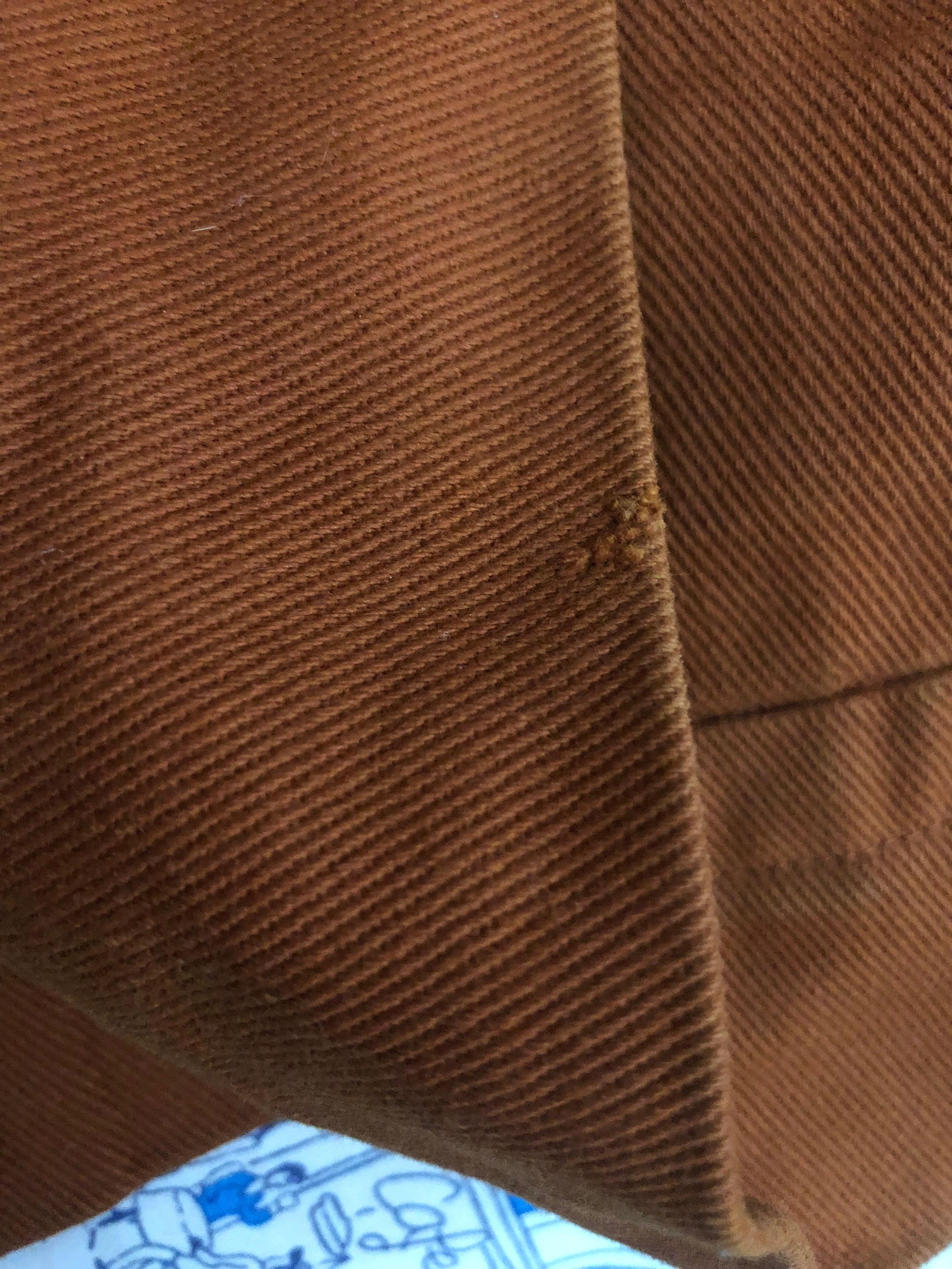 Yves Saint Laurent YSL Rive Gauche Kimono Jacket 70s Japan-Inspired Rust Size XL / US 12-14 / IT 48-50 - 7 Thumbnail