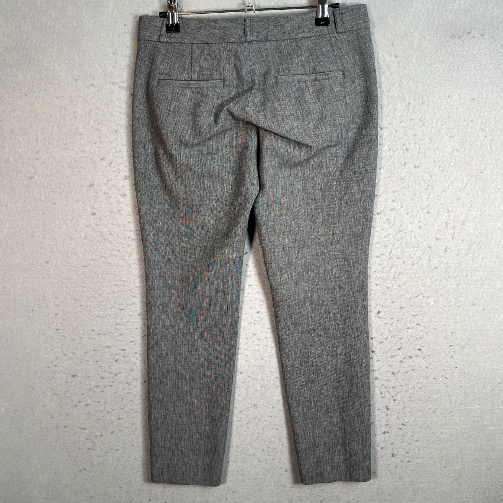 Banana Republic Banana Republic Sloan Slim Fit Gray Dress Pants Womens Size 2 Regular Cotton Viscose Flat Front Zip Inseam 26 in Dressy Formal Pants Boys? Size 26" / US 2 / IT 38 - 2 Thumbnail