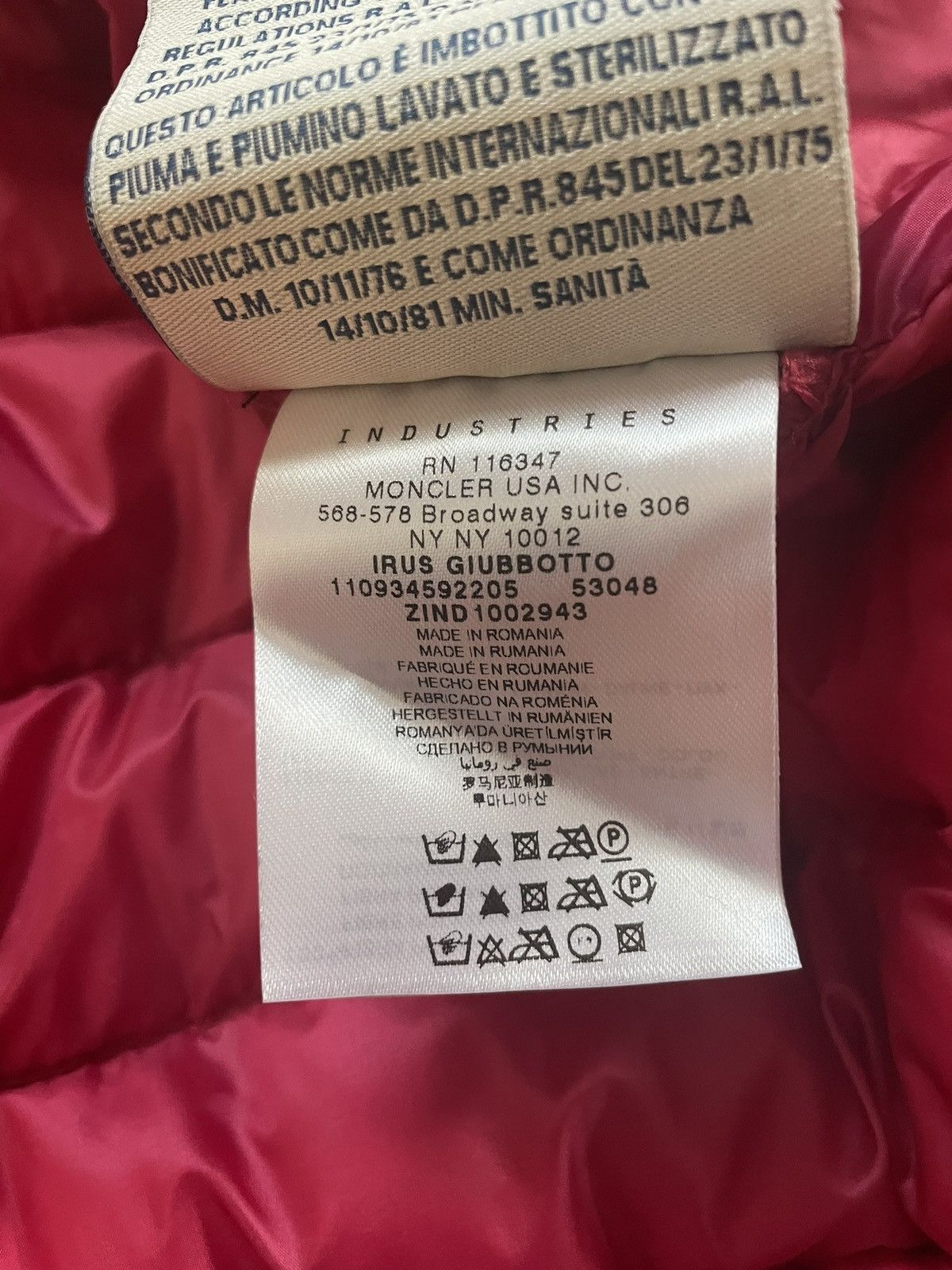 Moncler Moncler Downjacket TG 2 Woman Irus Size M / US 6-8 / IT 42-44 - 6 Thumbnail