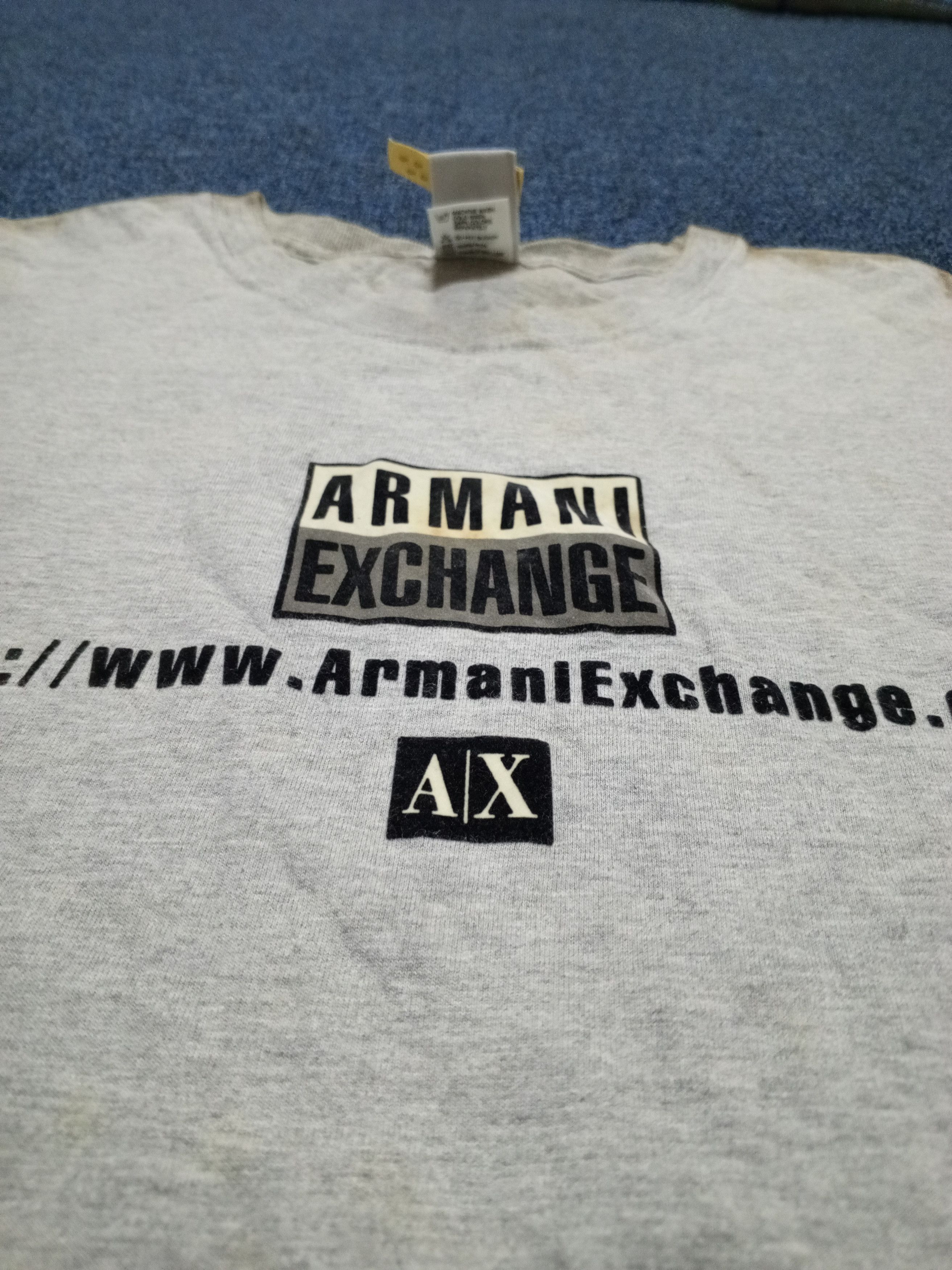 Armani Exchange × Designer × Vintage ARMANI EXCHANGE 90S TSHIRT Size US L / EU 52-54 / 3 - 3 Thumbnail