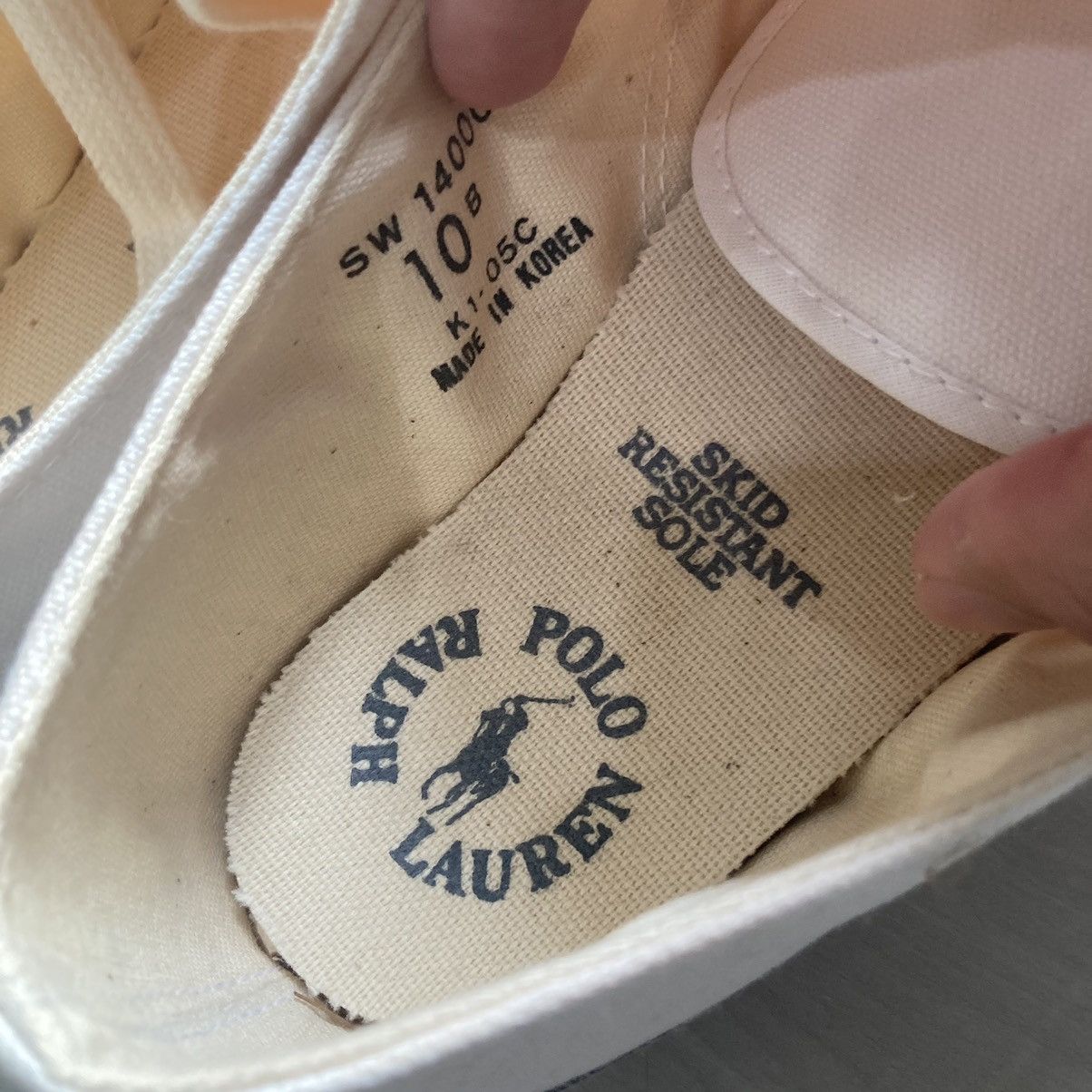 Polo Ralph Lauren Vintage 90’s Polo Ralph Lauren Women Sneakers NOS Size US 10 / IT 40 - 4 Thumbnail