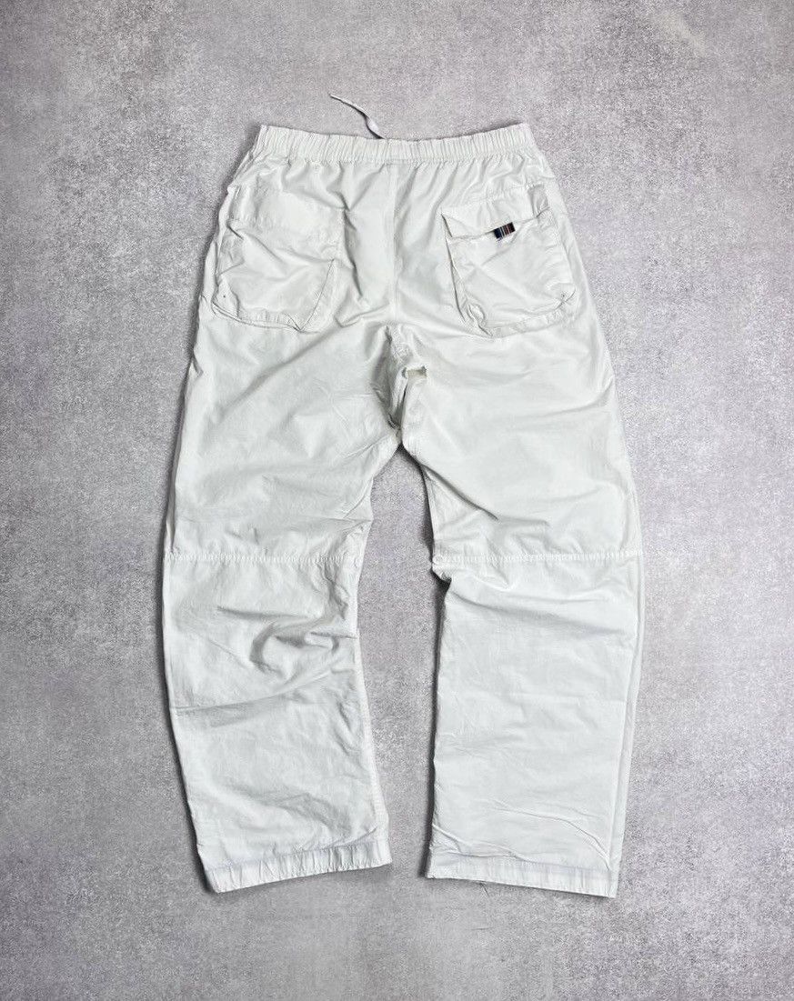 Nike VINTAGE NIKE SWOOSH WHITE TN+ BAGGY TRACK PANTS Y2K M Size US 32 / EU 48 - 4 Thumbnail