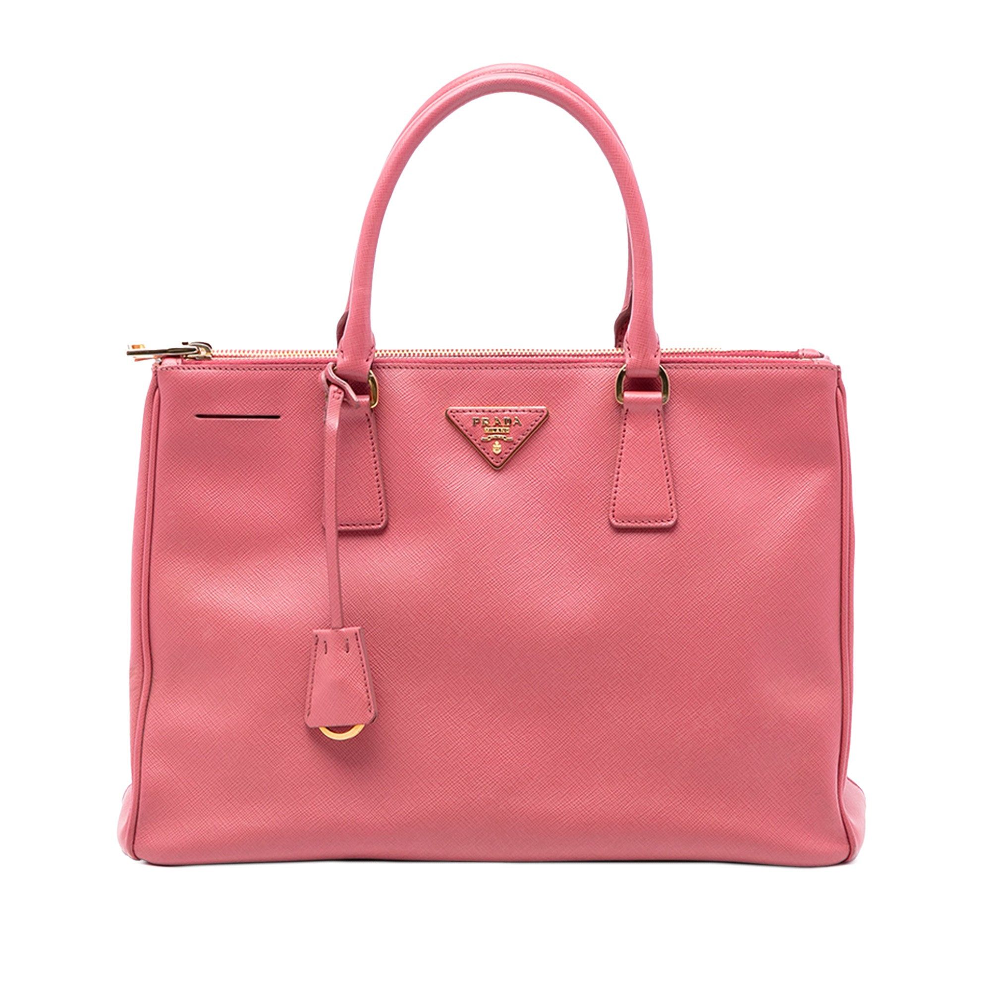 Prada Medium Saffiano Lux Galleria Double Zip Satchel Size ONE SIZE - 1 Thumbnail