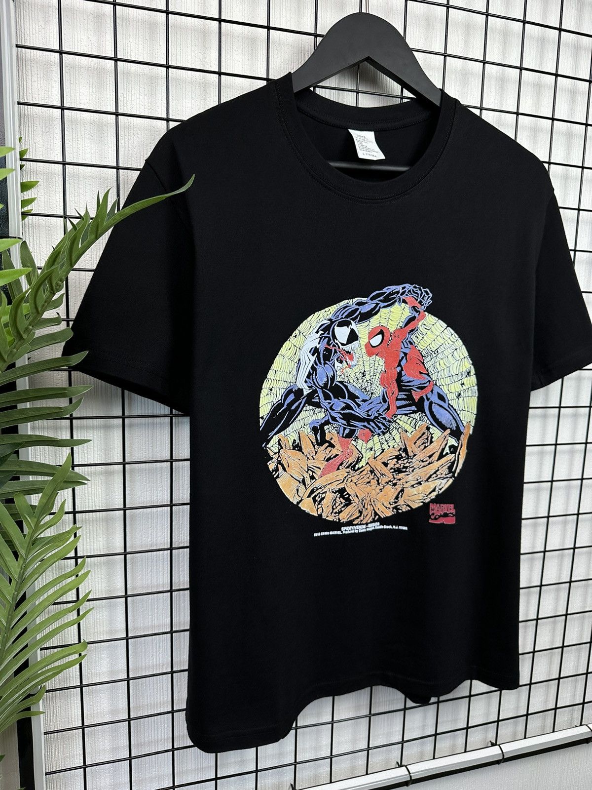 Marvel Comics Spiderman & Venom Marvel Comics Tee Shirt Men Black L Size US L / EU 52-54 / 3 - 3 Thumbnail