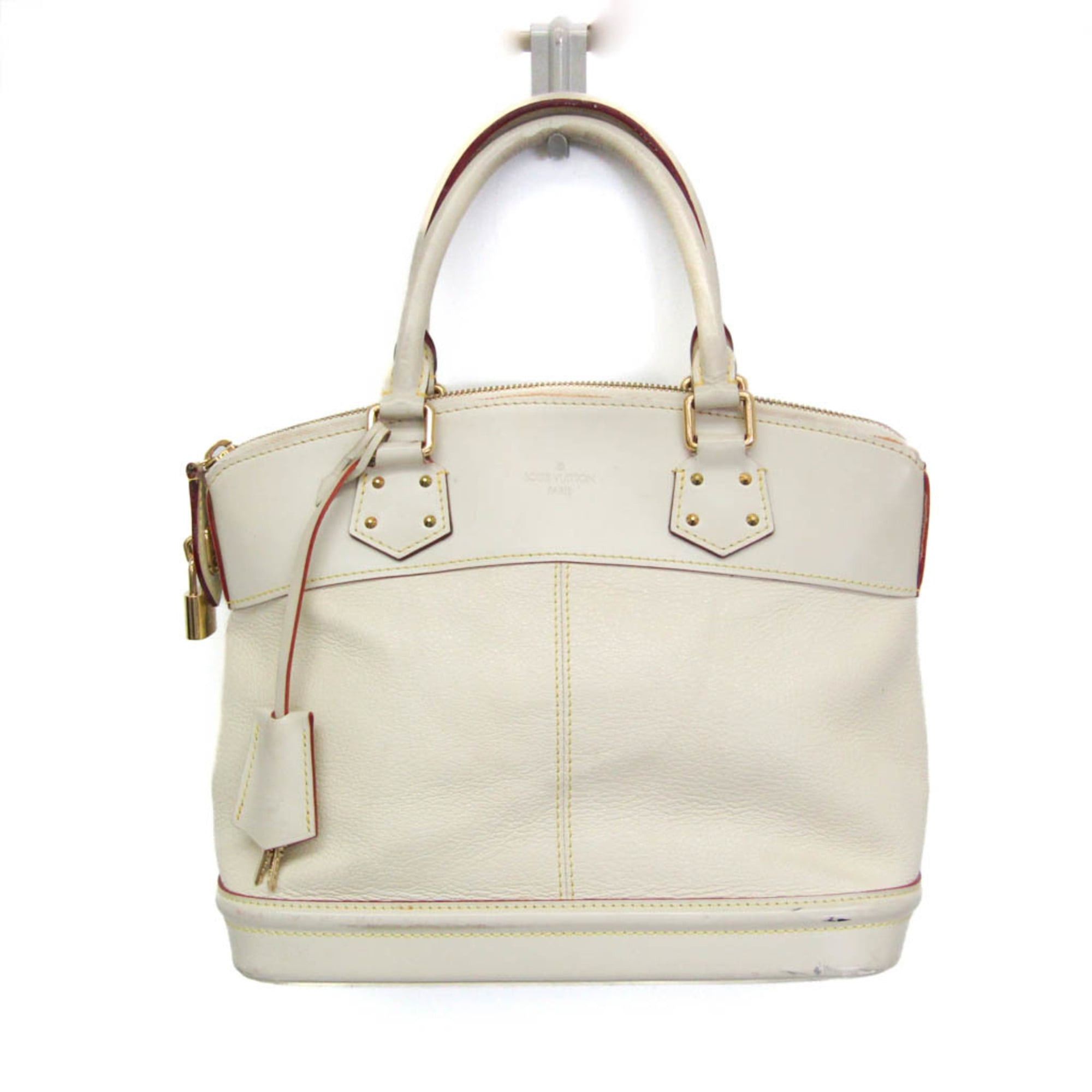Louis Vuitton Louis Vuitton Suhali Lockit PM M91887 Women's Handbag Blanc Size ONE SIZE - 1 Thumbnail