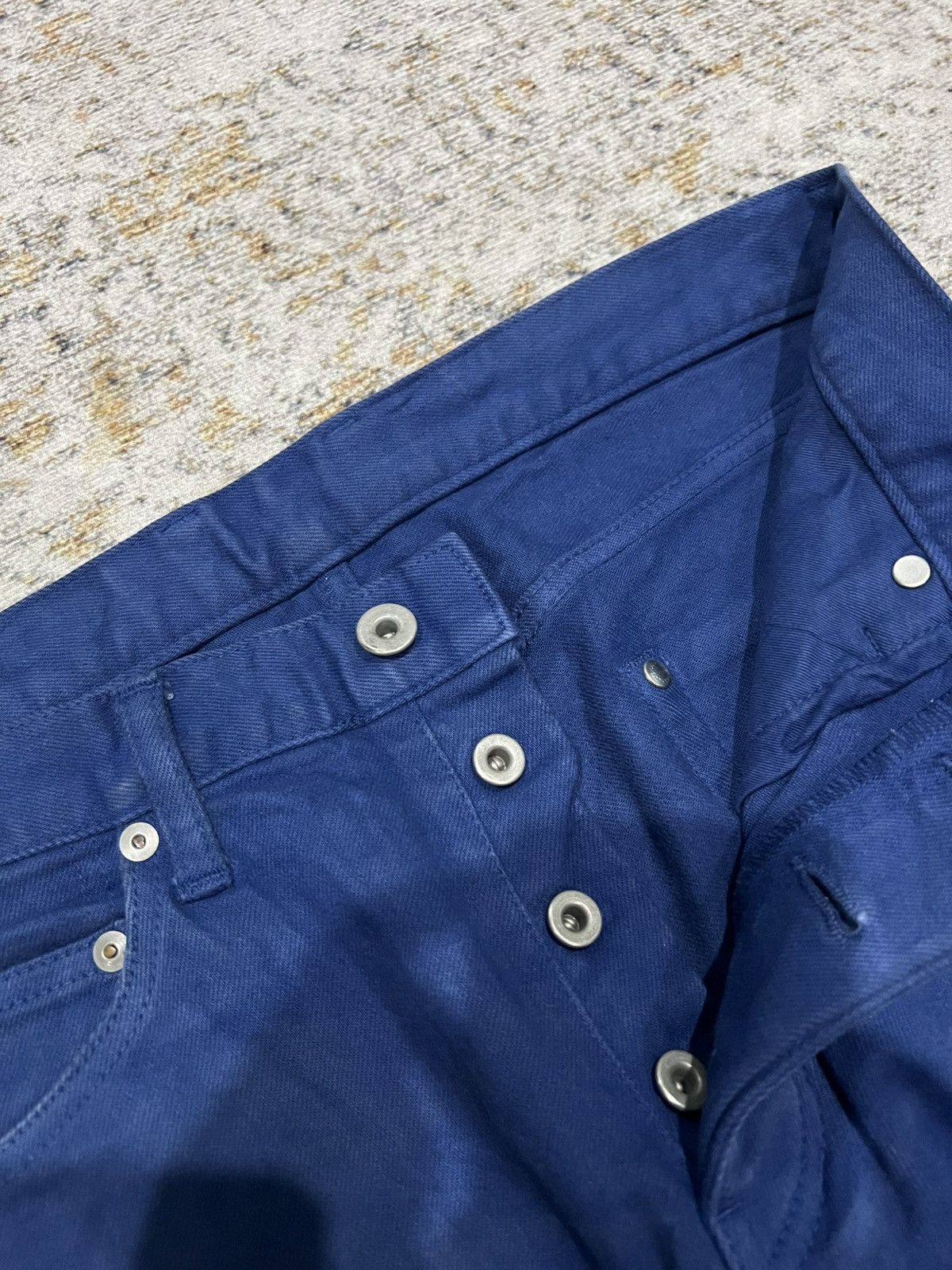 Isamu Katayama Backlash Isamu Katayama Backlash Lizard Patch Blue Denim Size US 30 / EU 46 - 5 Thumbnail