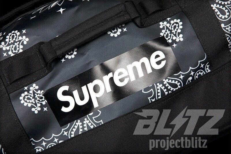 Supreme FW14 Supreme The North Face Rolling Thunder Bag 73L Black Size ONE SIZE - 3 Thumbnail