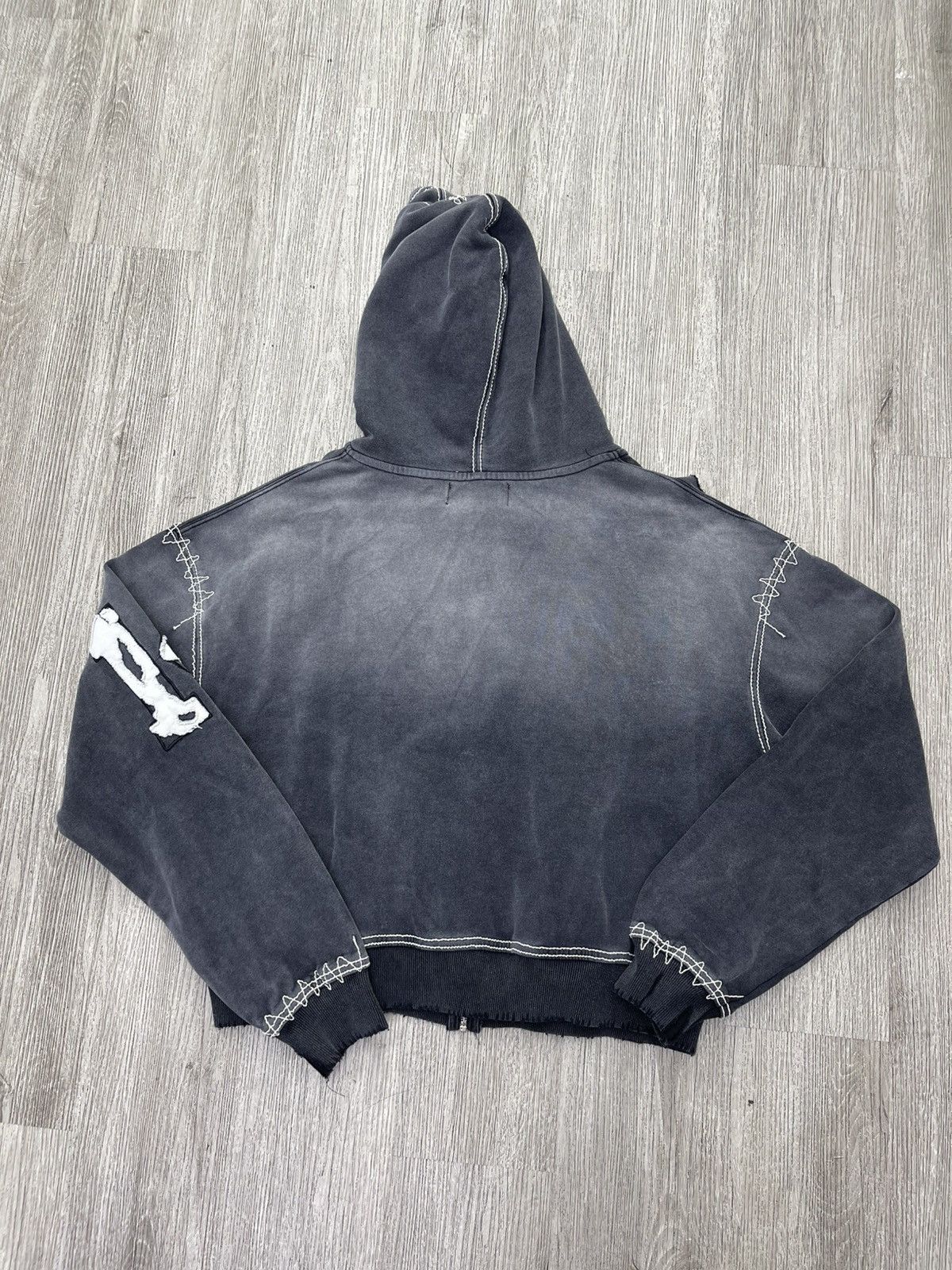Vale Vale religion zip up hoodie black/white Size US S / EU 44-46 / 1 - 2 Thumbnail
