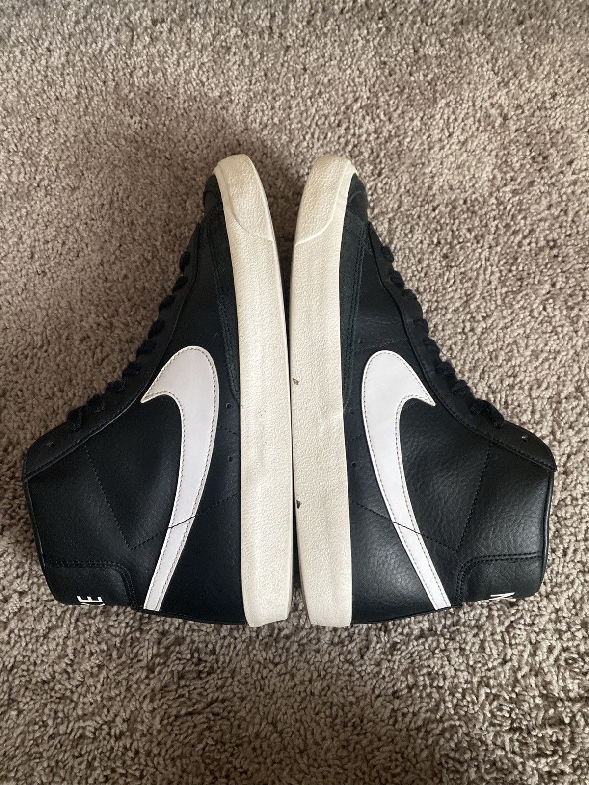 Nike Nike Blazer 77 Mid black vintage leather size 10.5 Size US 10.5 / EU 43-44 - 12 Thumbnail