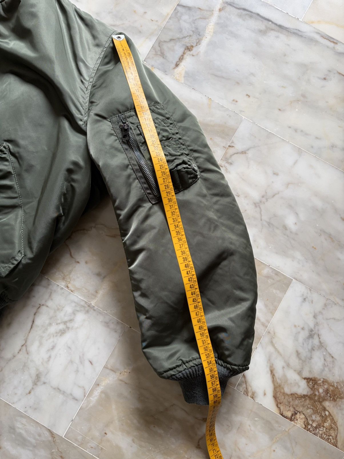 Alpha Industries Vintage ‘80s Alpha Industries MA-1 *IDEAL Zipper Size US L / EU 52-54 / 3 - 15 Thumbnail