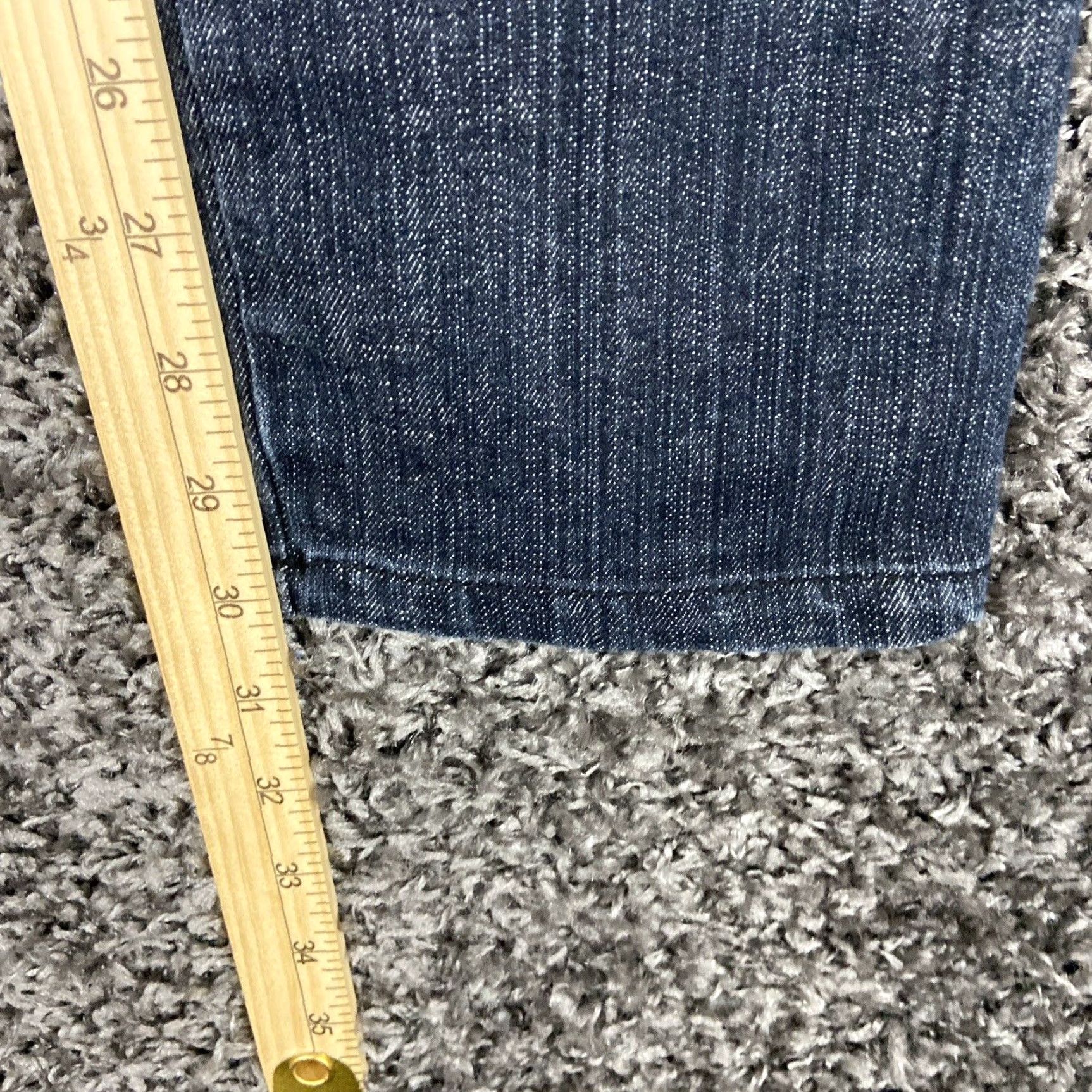 Vintage Boom Boom Jeans Women 7 Blue Skinny Womens Size 28" / US 6 / IT 42 - 6 Thumbnail